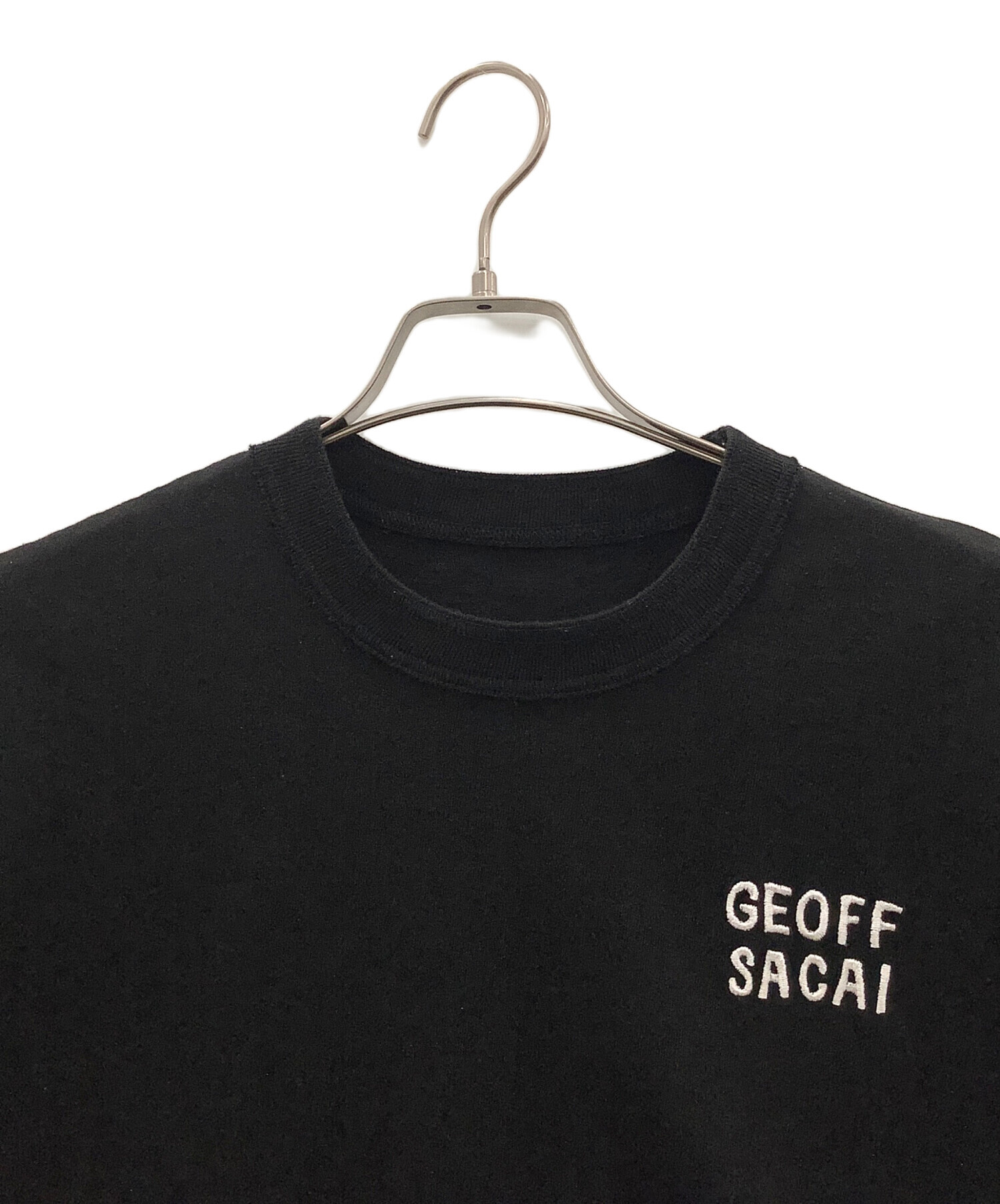 中古・古着通販】sacai (サカイ) geoff sacai Embroidery T-Shirt 26SS
