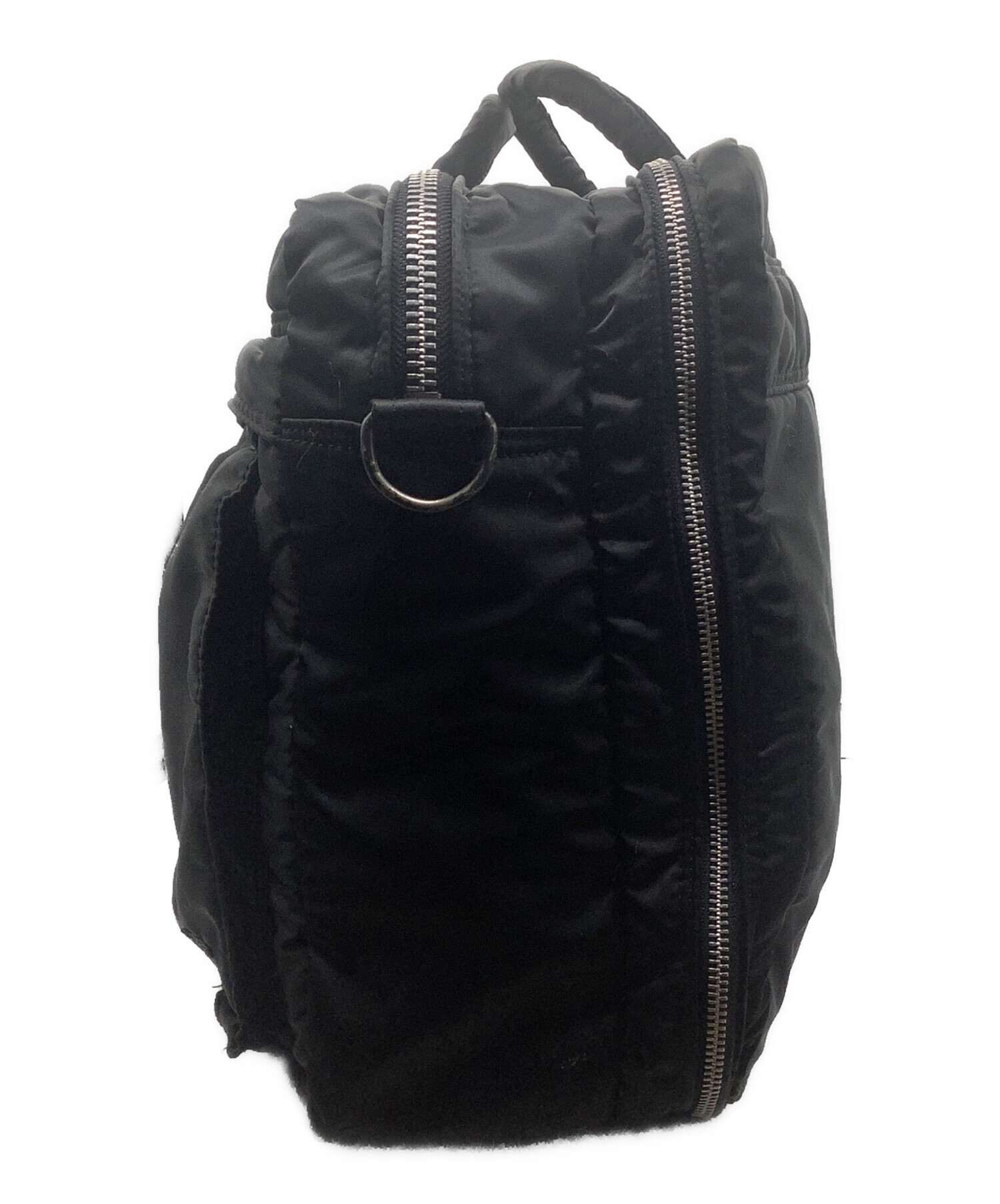 PORTER ポーター タンカー 2WAY ブリーフケース 旧モデル ブラック 中古・古着通販】PORTER (ポーター) 2WAYブリーフケース タンカー