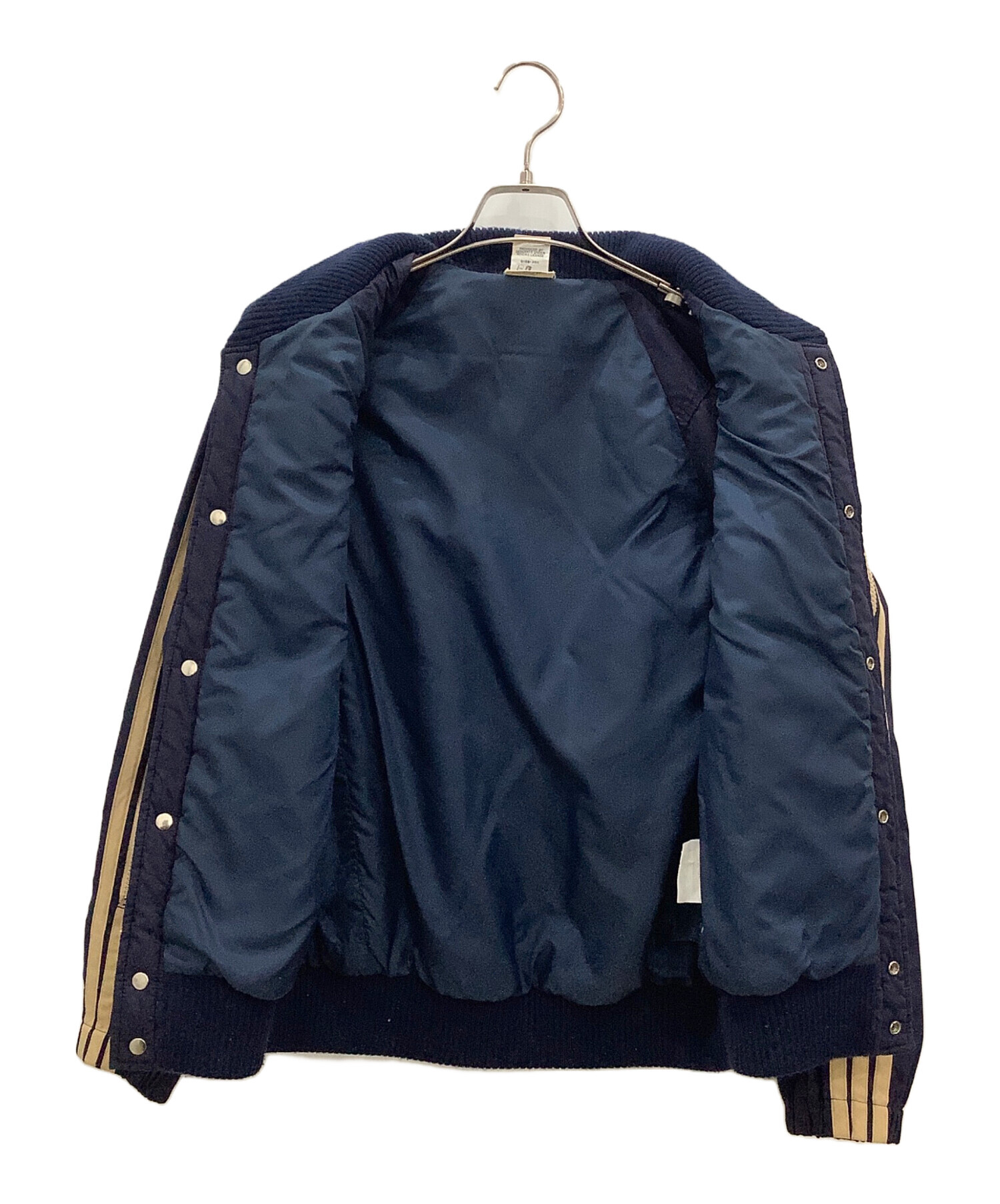 デサント製　80年代　 トラックジャケット ネイビー 中古・古着通販】adidas (アディダス) ジャケットデサント社 西ドイツ