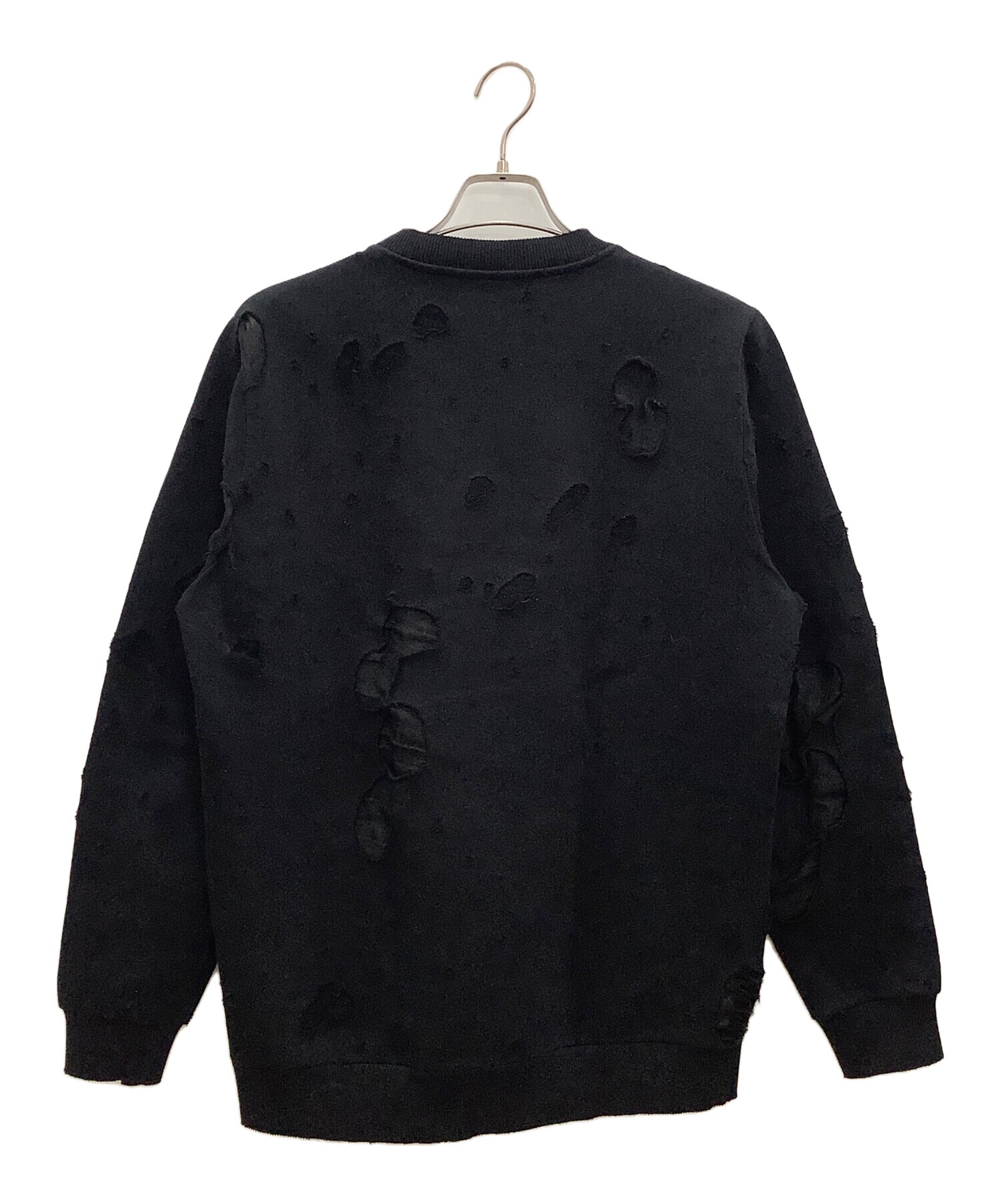 中古・古着通販】GIVENCHY (ジバンシィ) デストロイ加工スウェット