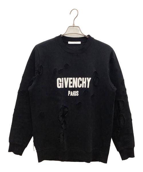 中古・古着通販】GIVENCHY (ジバンシィ) デストロイ加工スウェット