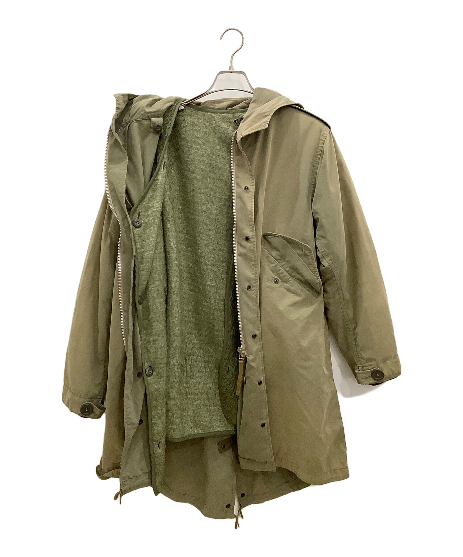 中古・古着通販】フジテレビ (フジテレビ) ライナー付モッズコート