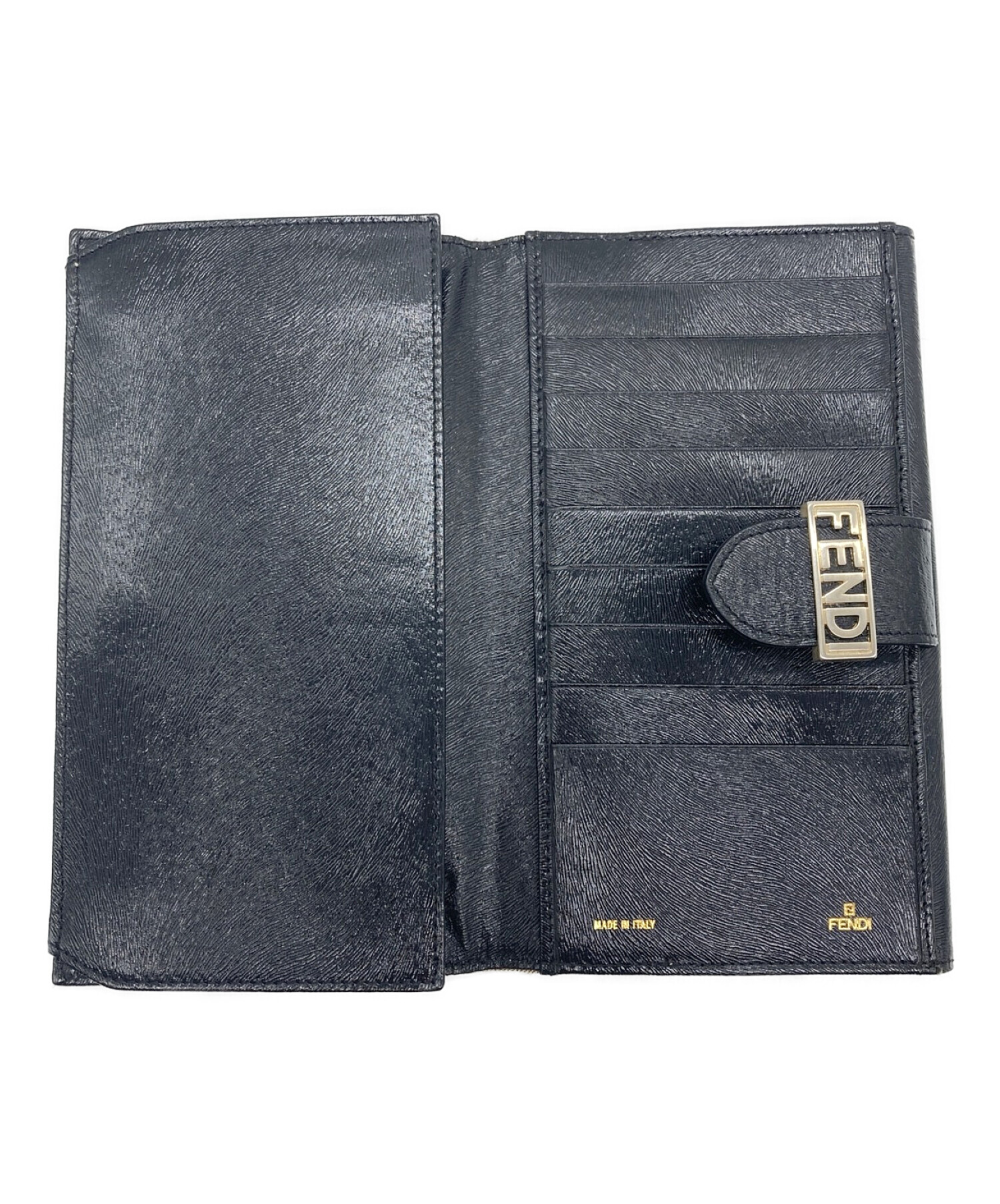 中古・古着通販】FENDI (フェンディ) ズッカ柄長財布 ブラウン