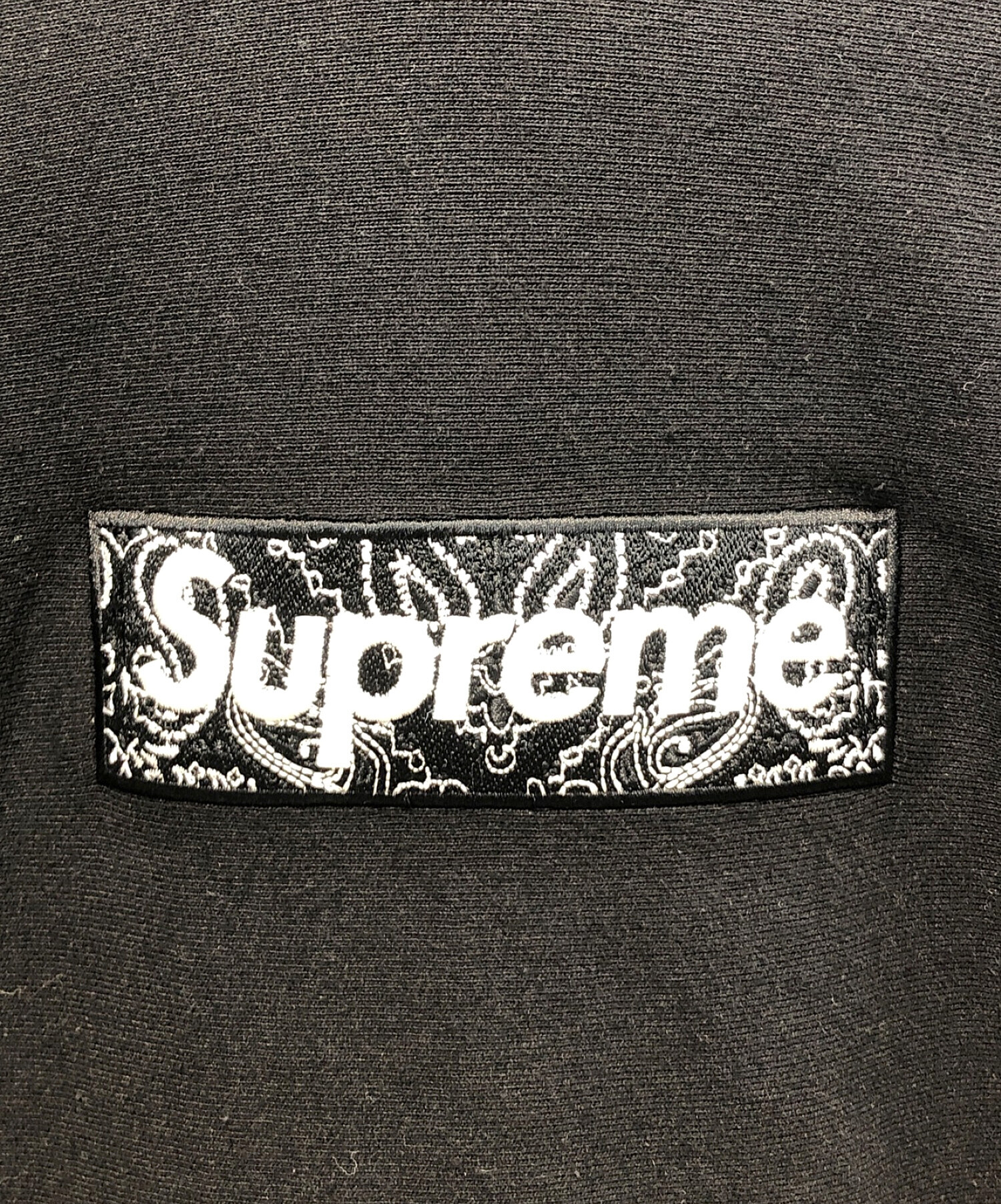 中古・古着通販】SUPREME (シュプリーム) BANDANA BOX LOGO HOODED