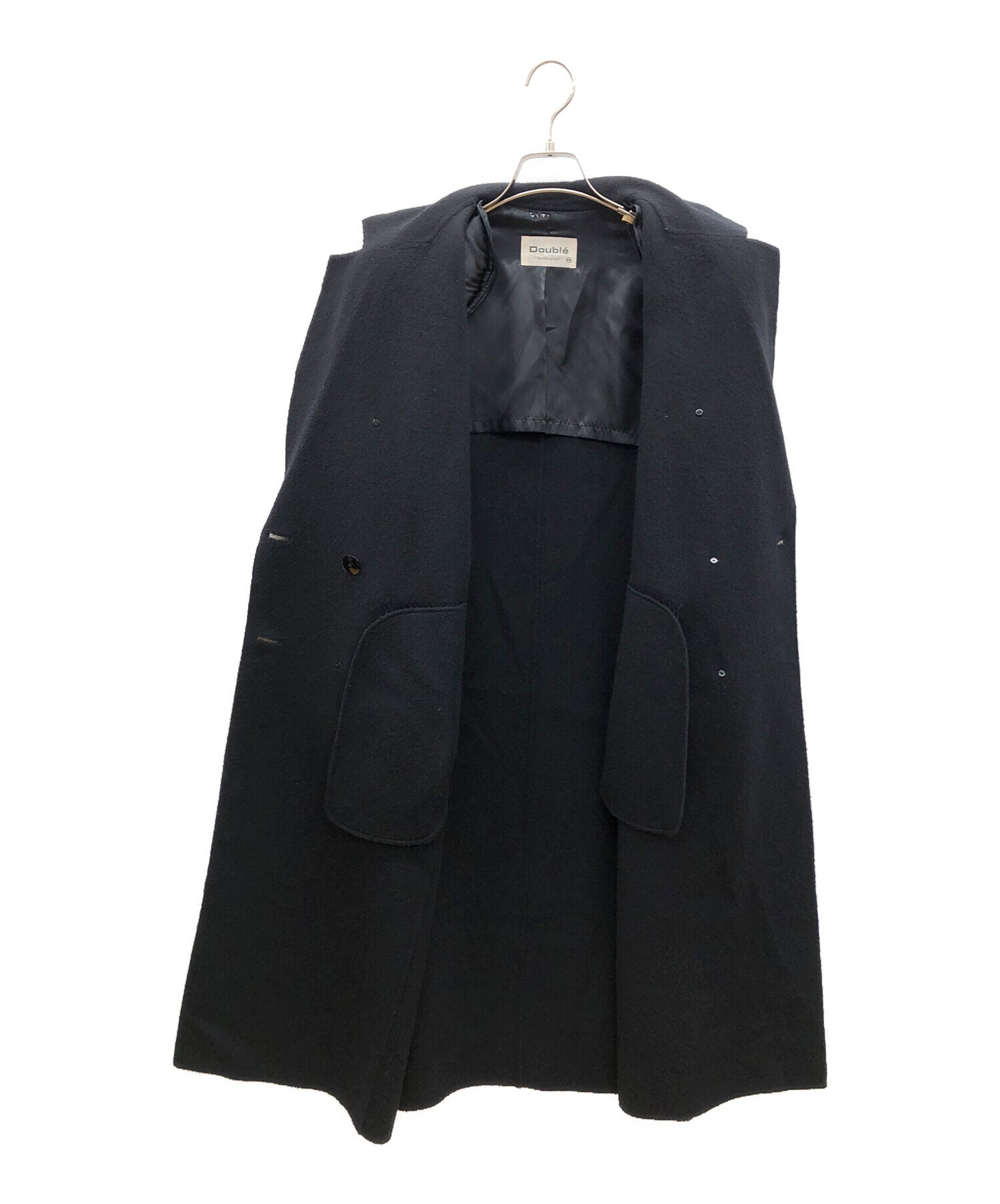 90s 00s archive 古着 y2k総カシミヤ ダブル チェスターコート 90s 00s archive 古着 y2k総カシミヤ ダブル チェスターコート