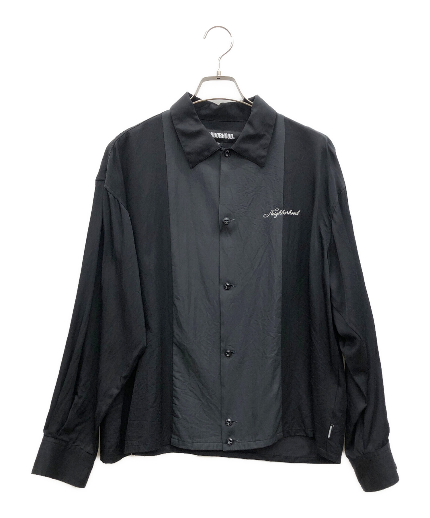 中古・古着通販】NEIGHBORHOOD (ネイバーフッド) 切替レーヨンシャツ