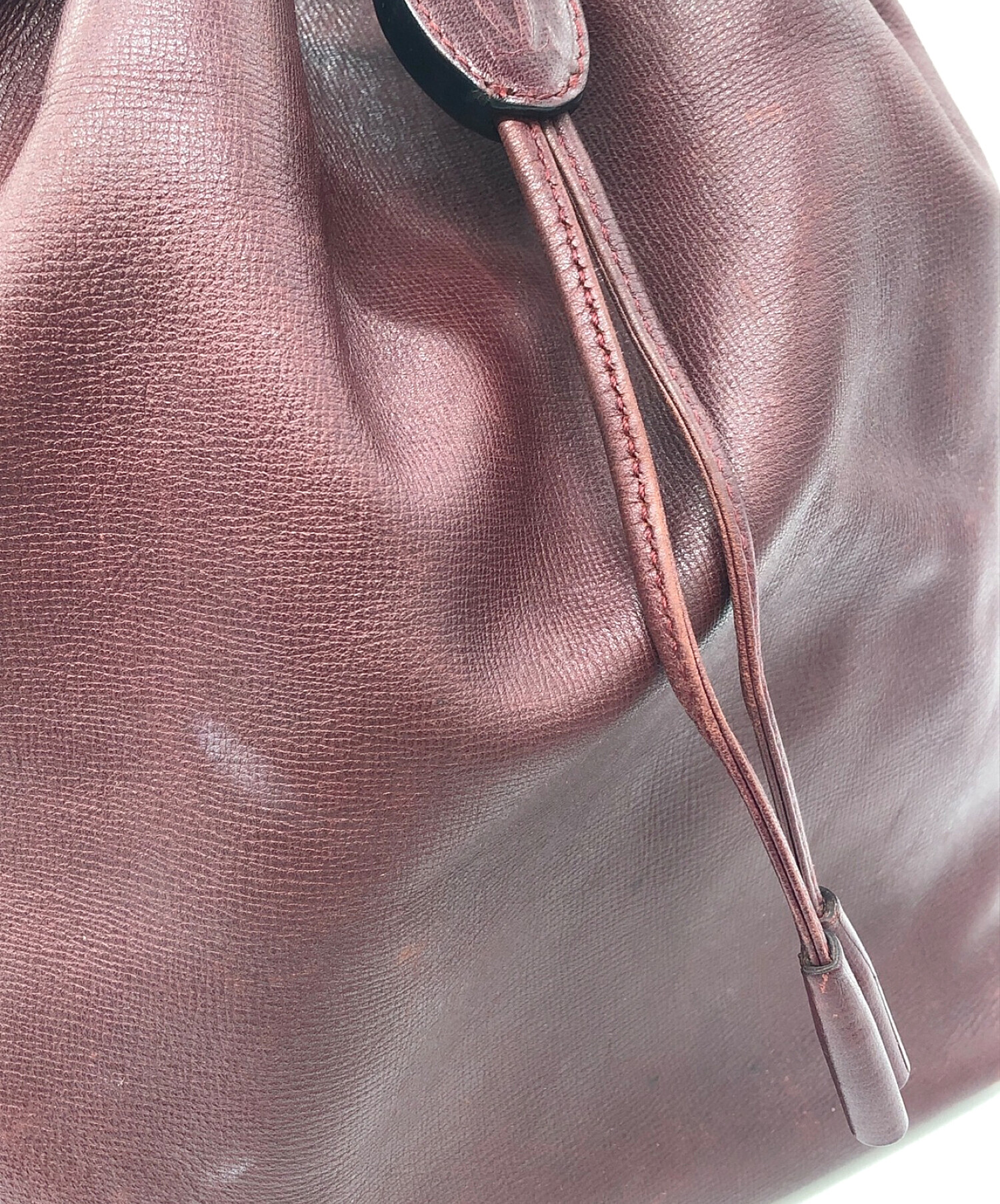 中古・古着通販】Cartier (カルティエ) 巾着型ショルダーバッグ マスト