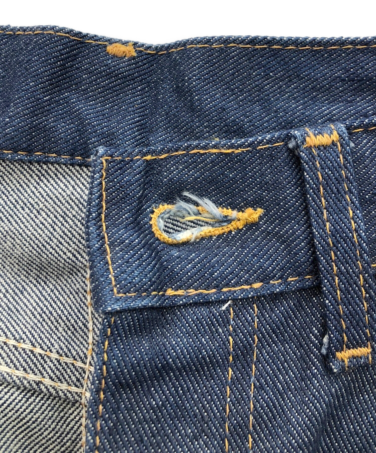 中古・古着通販】LEE (リー) 70'sデニムパンツ インディゴ サイズ:W28