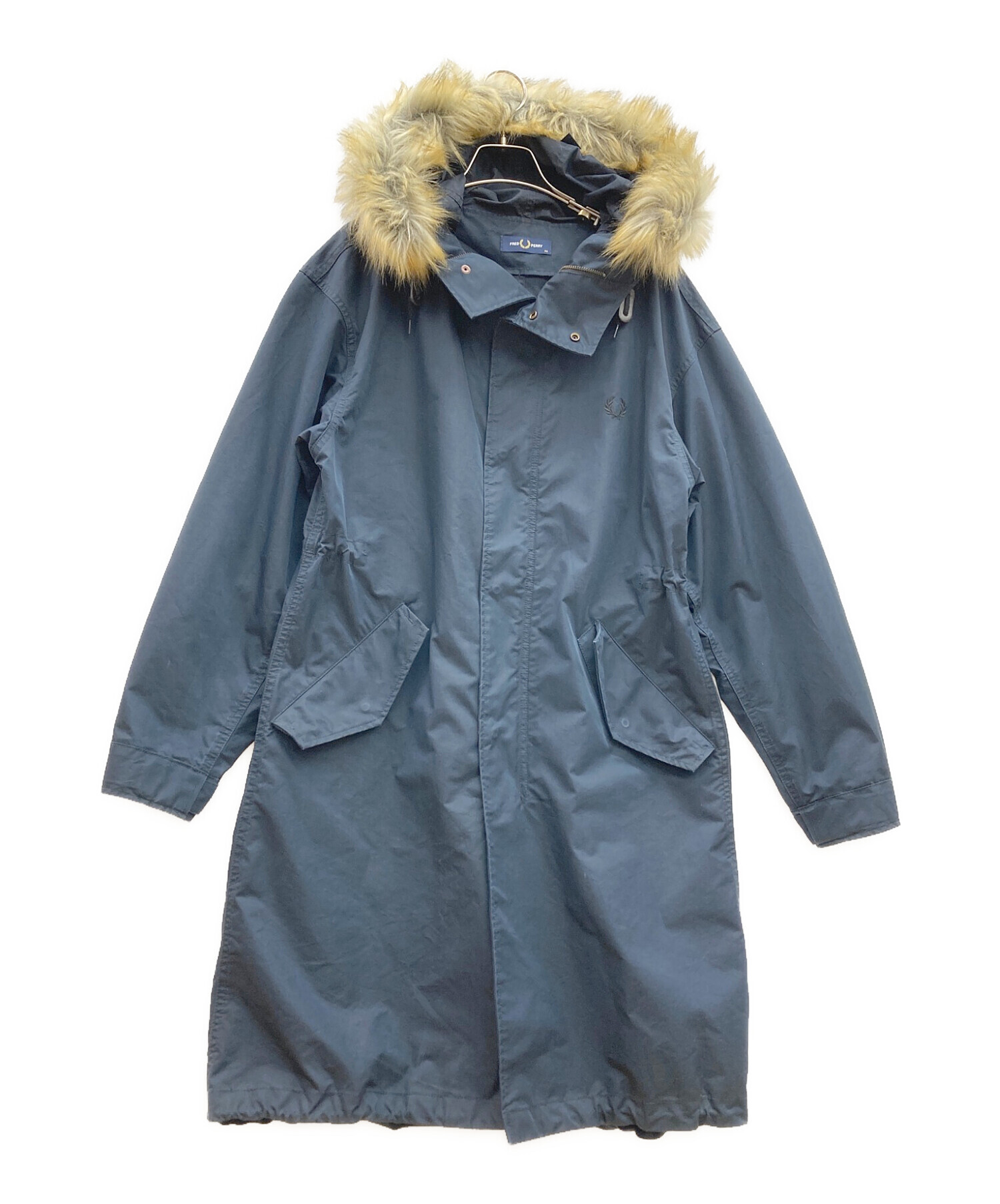 中古・古着通販】FRED PERRY (フレッドペリー) ファー付モッズコート