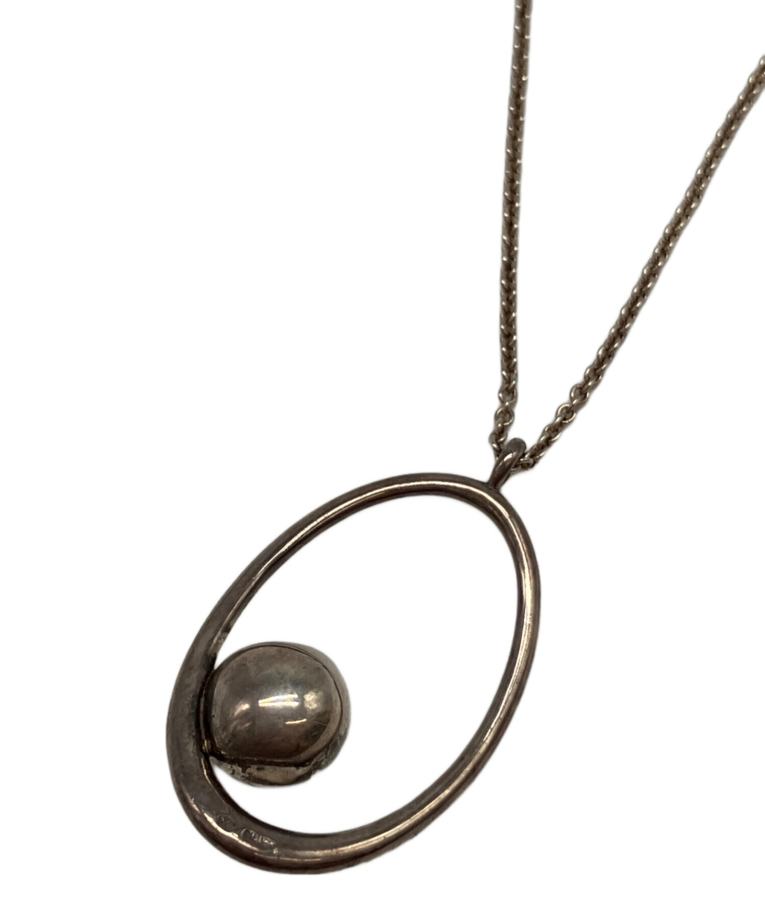 【未使用】4°C シルバーネックレス 4℃（ヨンドシー） ネックレス 4℃エターナルシルバー ハート ネックレス