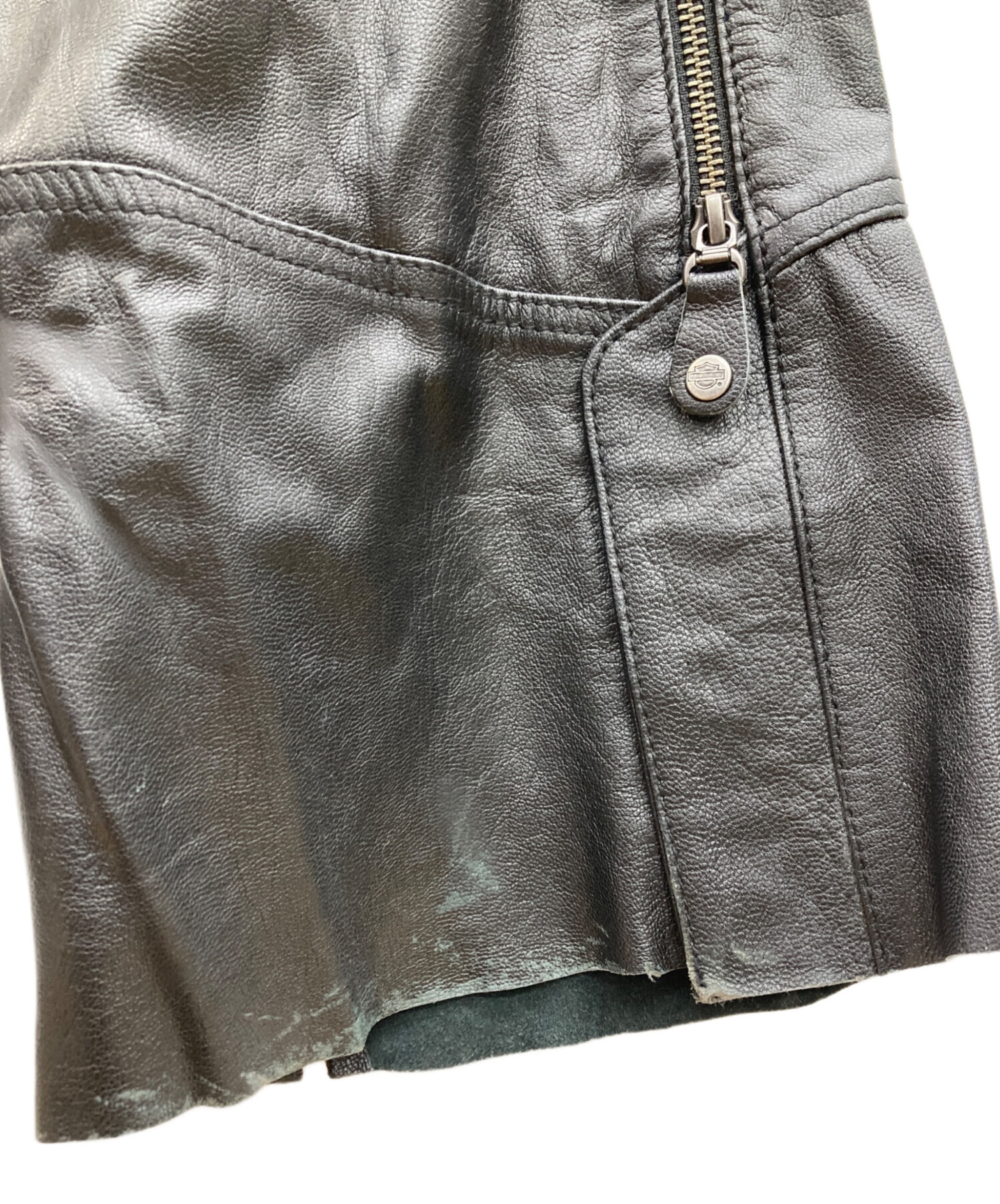 正規販売店購入 HARLEY-DAVIDSON レザーチャップス 高級本革 中古・古着通販】HARLEY-DAVIDSON (ハーレーダビッドソン) レザー