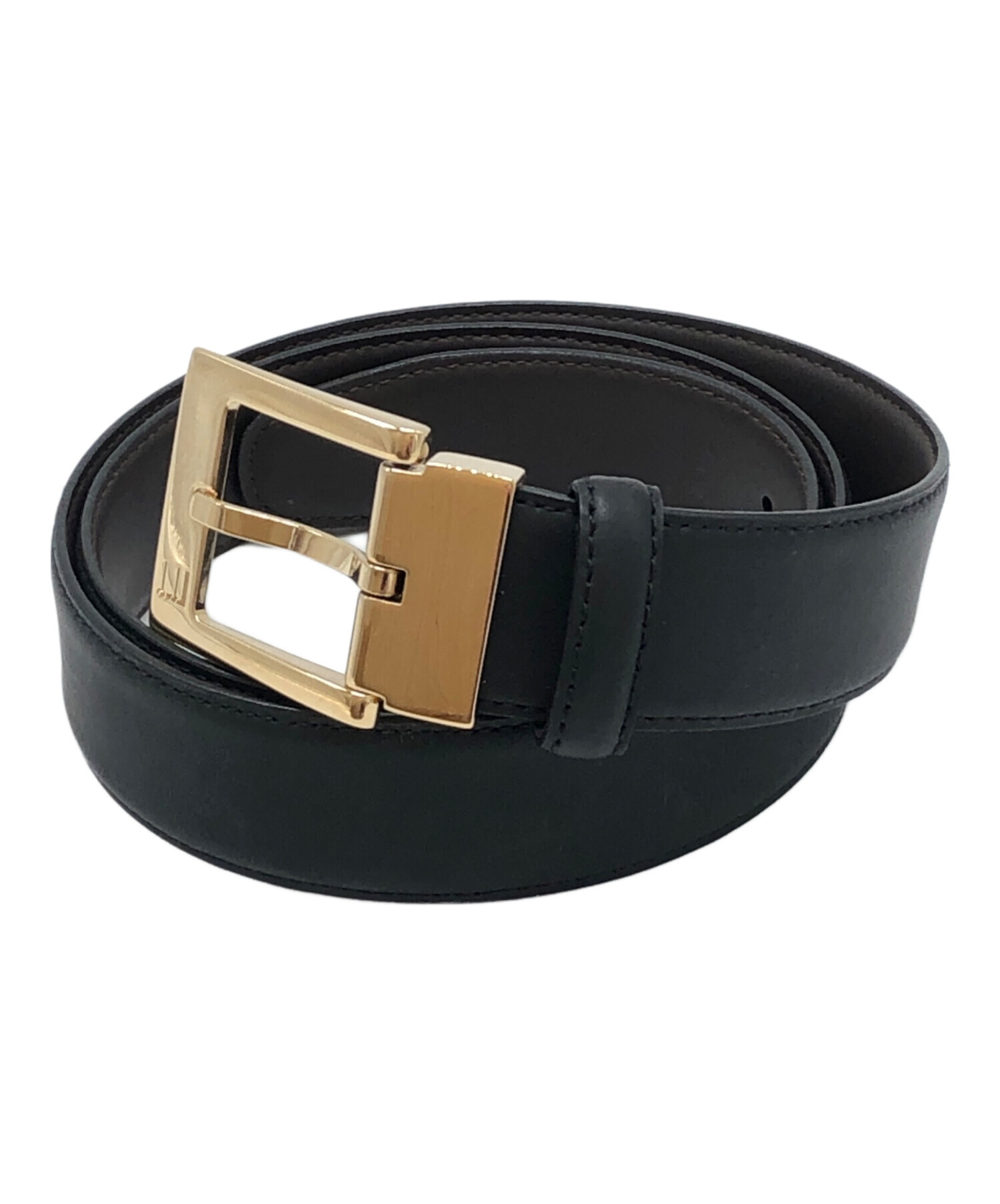 中古・古着通販】dunhill (ダンヒル) ベルト ブラック｜ブランド・古着