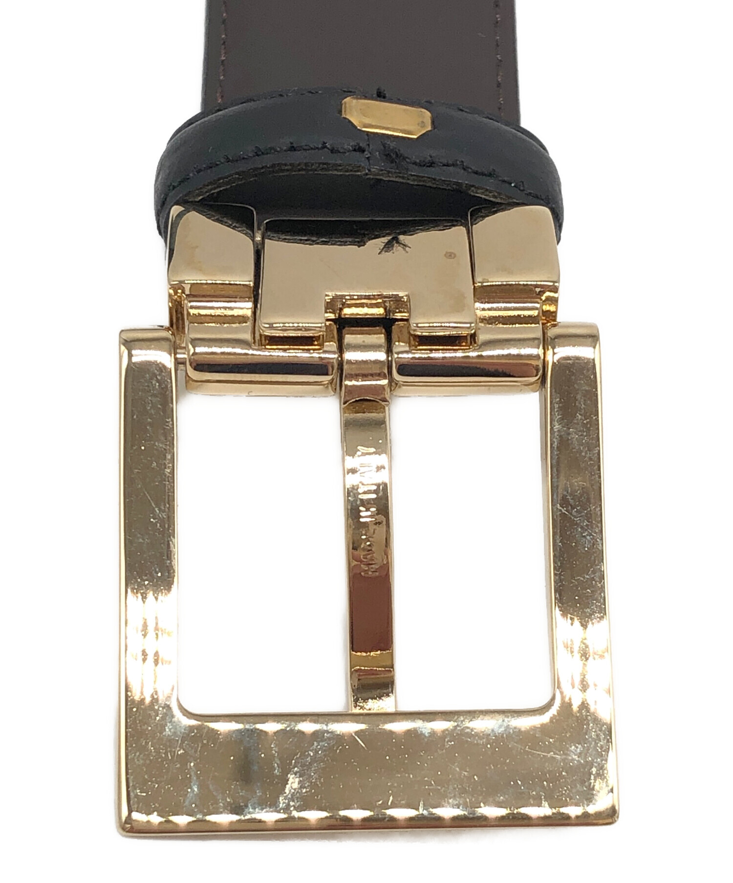 中古・古着通販】dunhill (ダンヒル) ベルト ブラック｜ブランド・古着