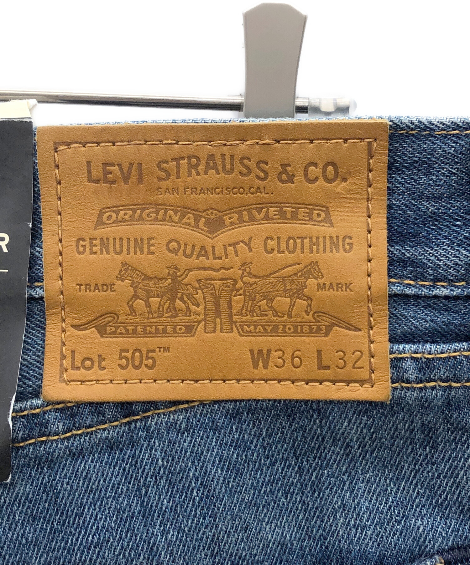 中古・古着通販】LEVI'S (リーバイス) 505復刻デニムパンツ ブルー