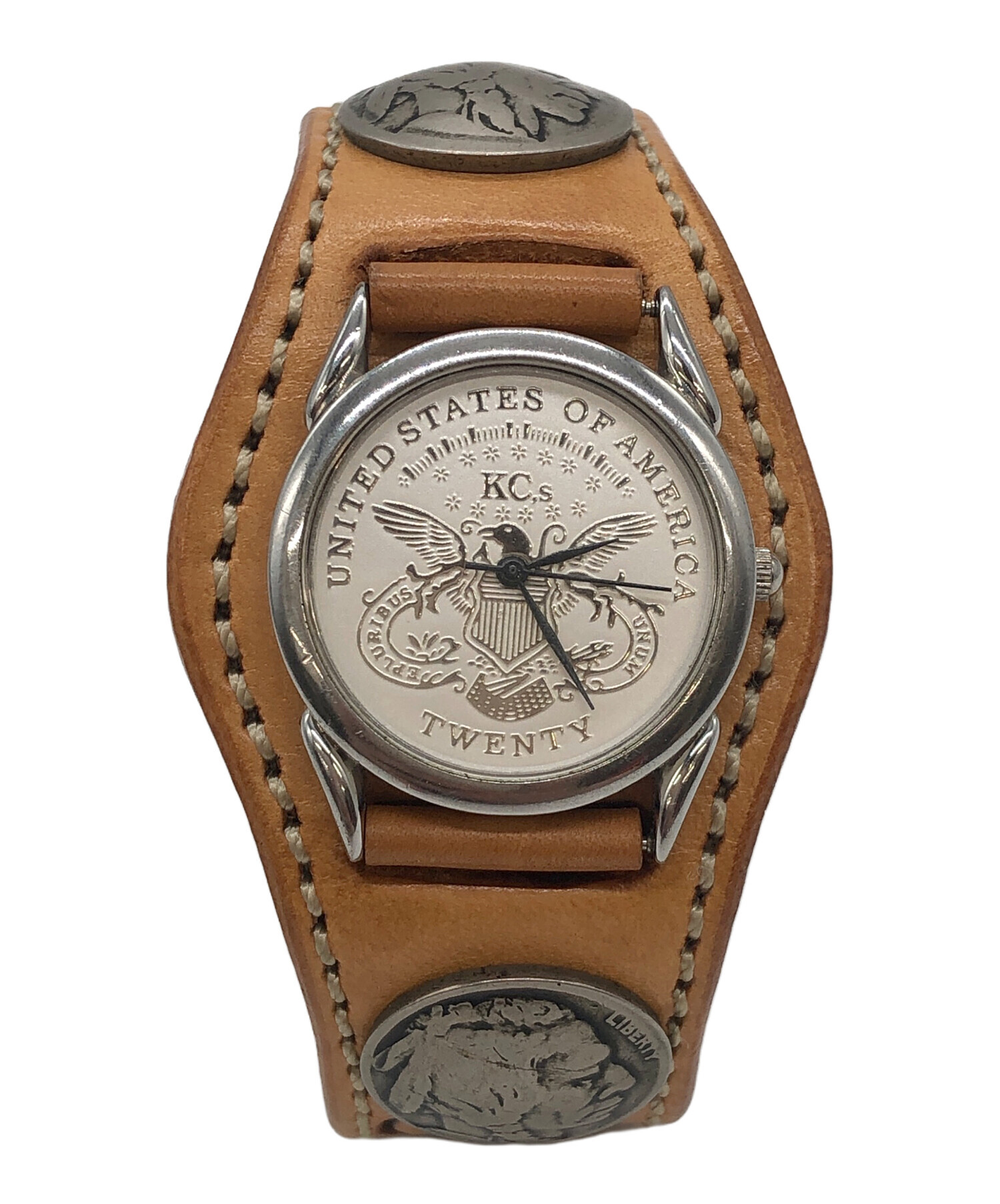 中古・古着通販】KC's LEATHER CRAFT (ケーシーズ) レザーバングル