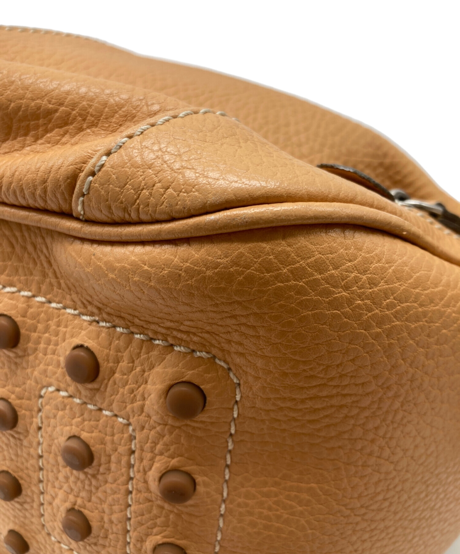 中古・古着通販】TOD'S (トッズ) レザーハンドバッグ キャメル
