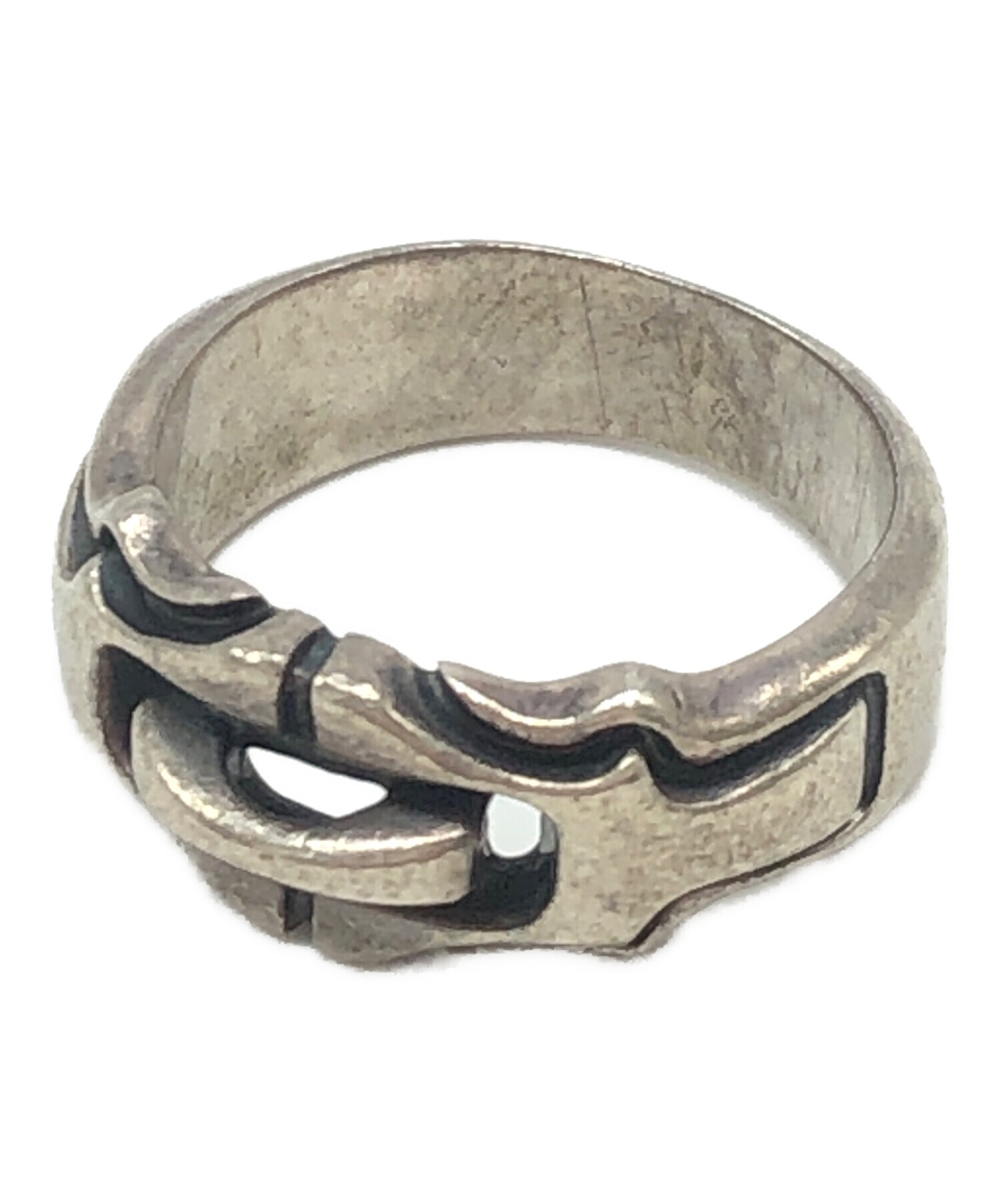 バックルデザイン シルバーリング シルバー バックルデザインリング