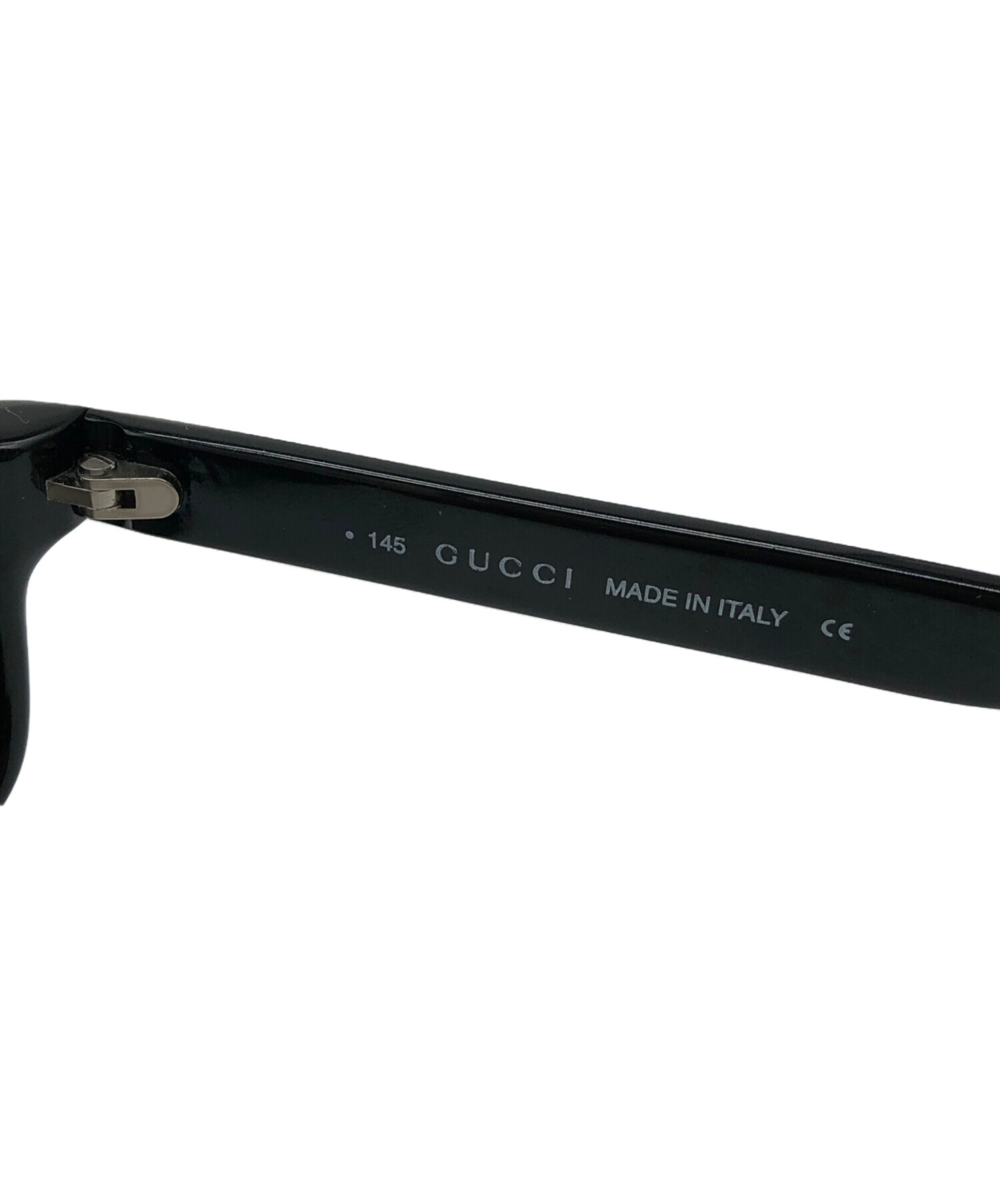 中古・古着通販】GUCCI (グッチ) サングラス ブラック サイズ:54□16 