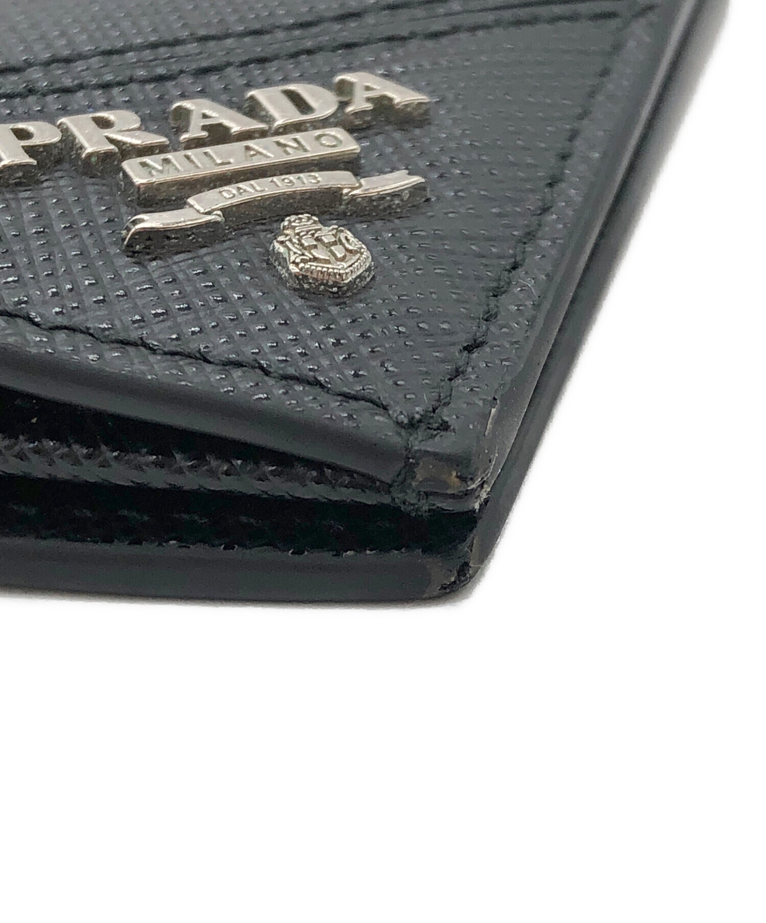 中古・古着通販】PRADA (プラダ) 長財布 サフィアーノ・メタル