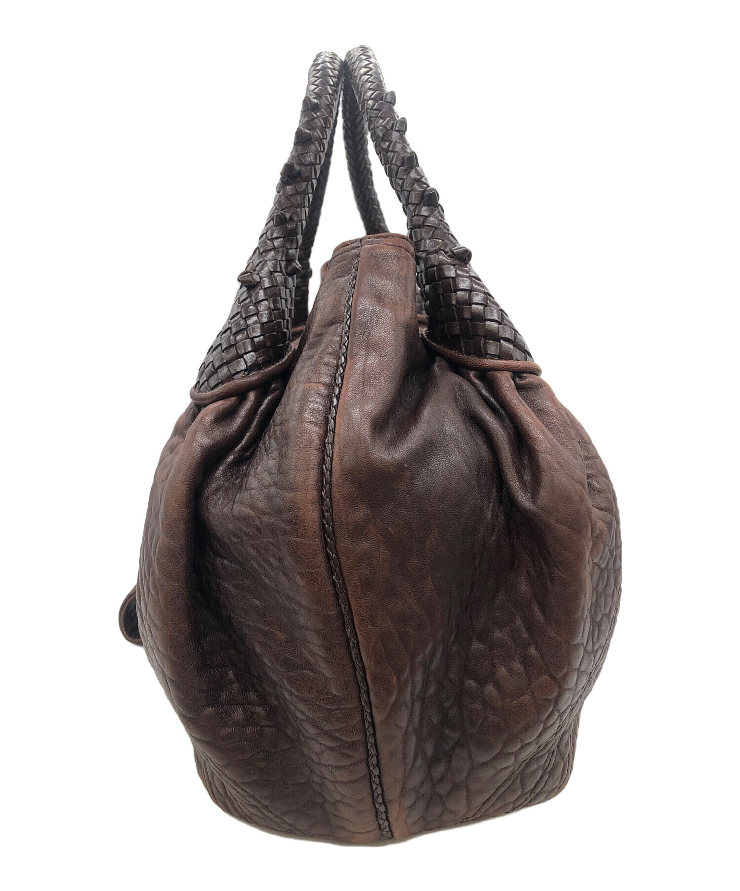 中古 FENDI フェンディ スパイバック ブラウン レディース