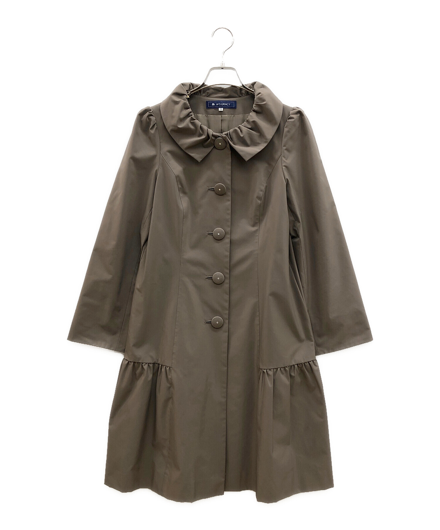 中古・古着通販】M'S GRACY (エムズグレイシー) ステンカラーコート