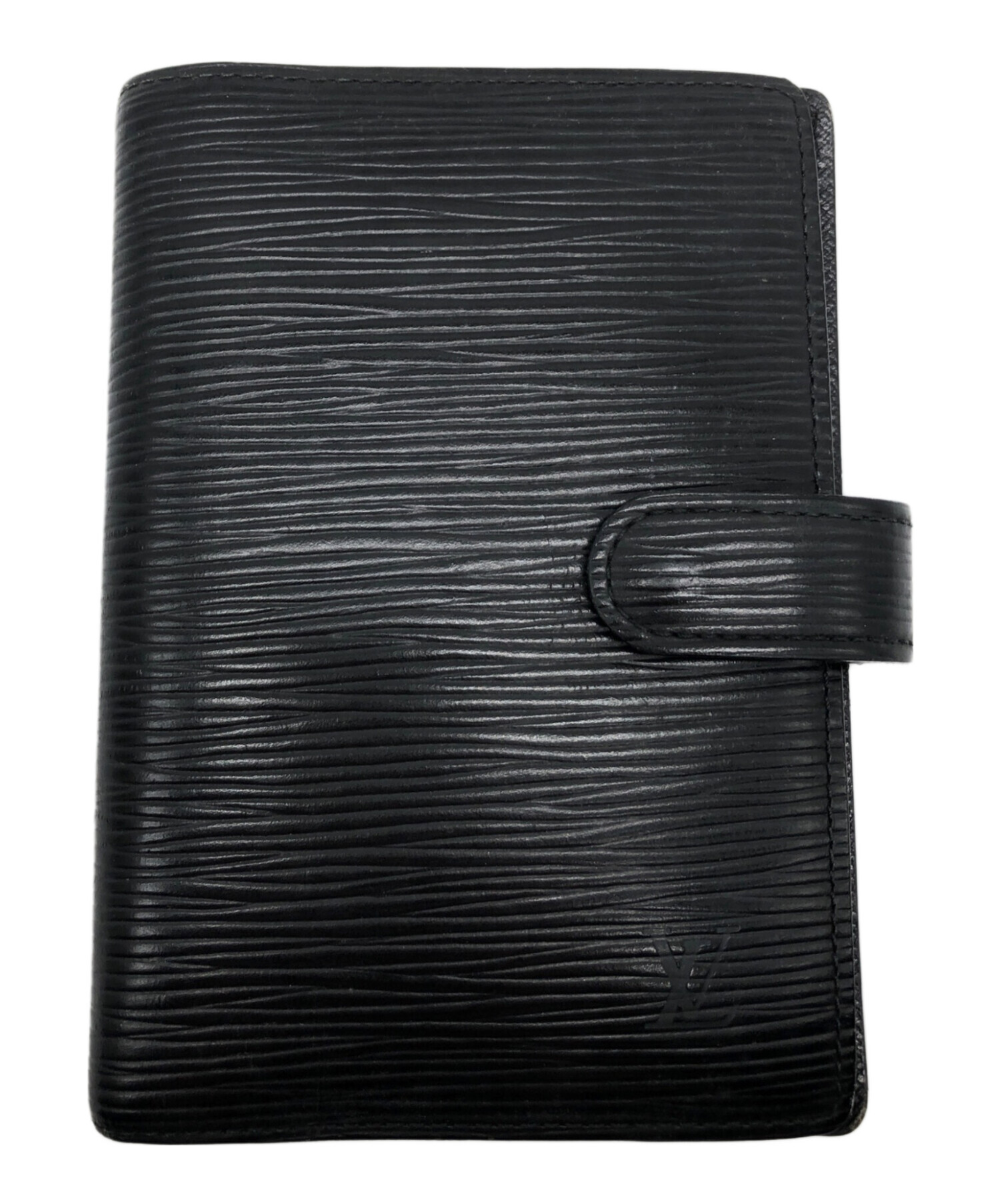 ヴィンテージ★良品★Louis Vuitton エピレザー ブラック 手帳カバー 中古・古着通販】LOUIS VUITTON (ルイ ヴィトン) 手帳カバー エピ