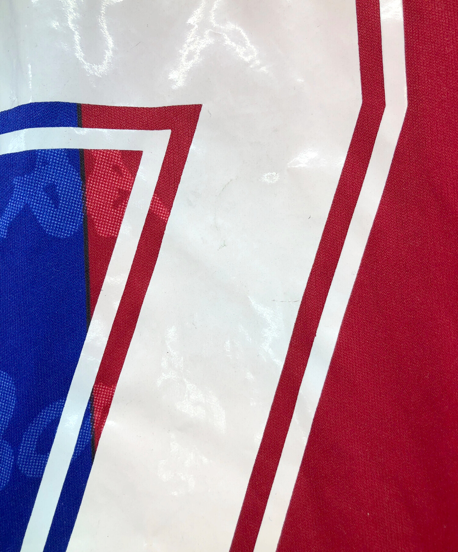 中古・古着通販】KAPPA (カッパ) 90sゲームシャツ ネイビー×レッド