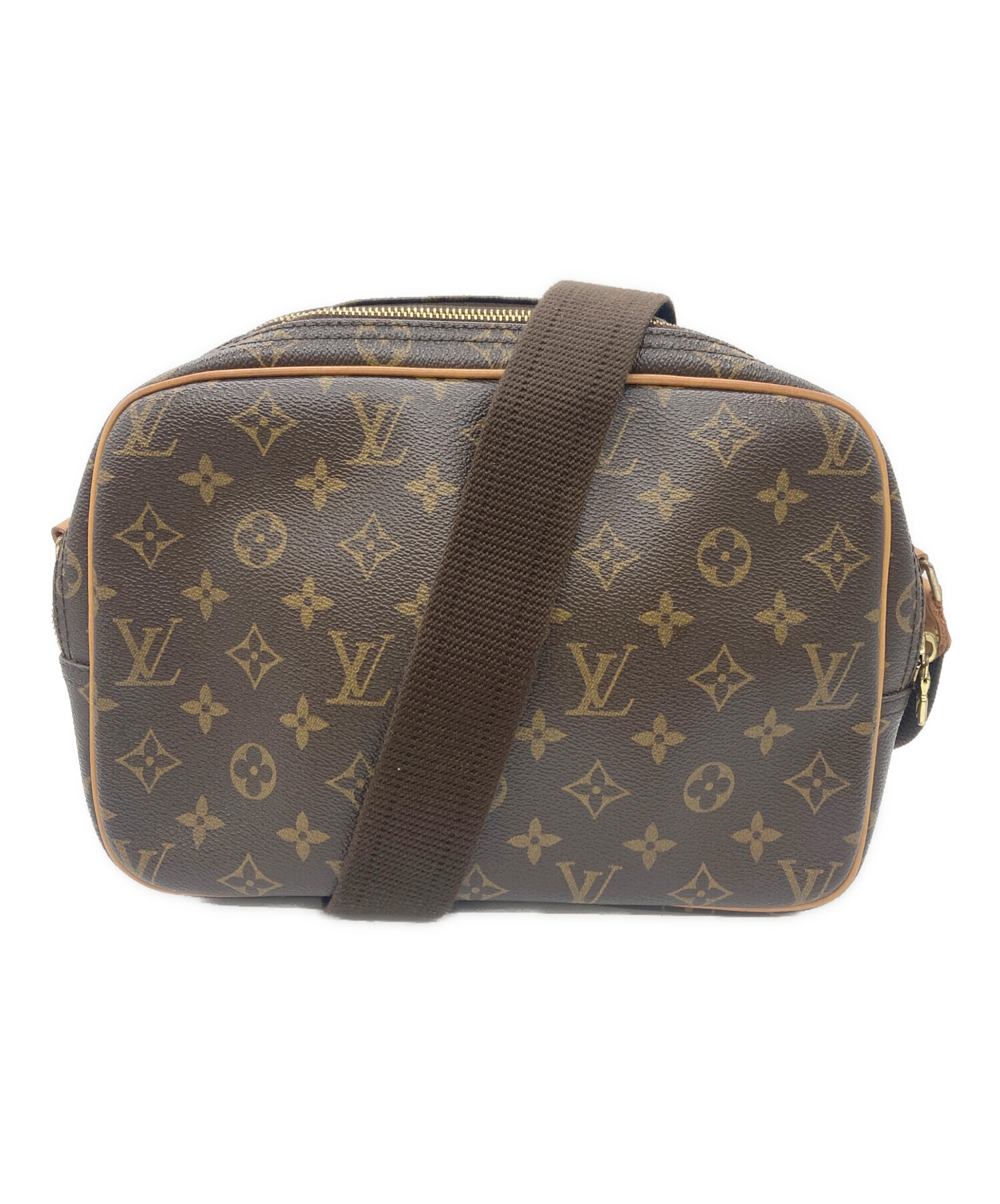 LOUIS VUITTON ブラウンショルダーバッグ Louis Vuitton ブラウン ショルダーバッグ