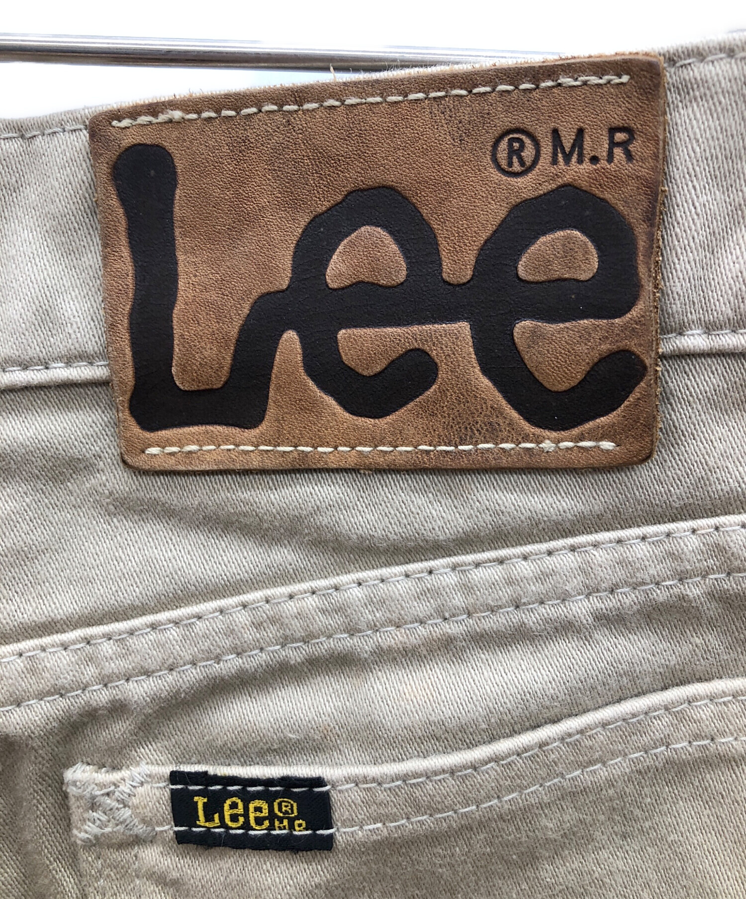 中古・古着通販】LEE (リー) 70sベルボトムパンツ ベージュ サイズ:W32 