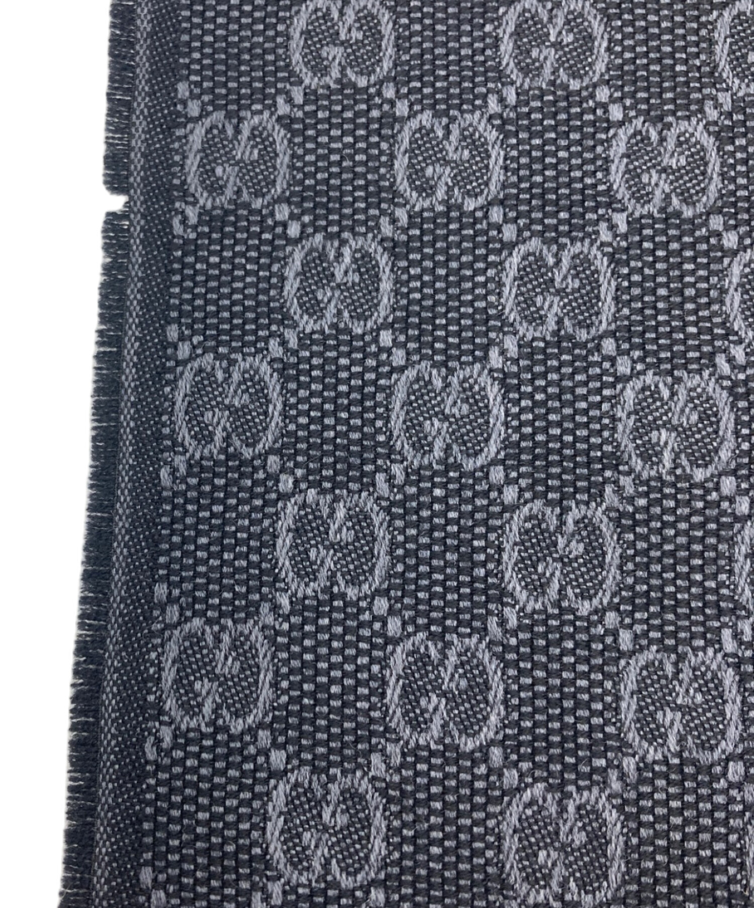 【未使用品】GUCCI クレスト柄ストール 中古・古着通販】GUCCI (グッチ) ストール グレー｜ブランド・古着通販