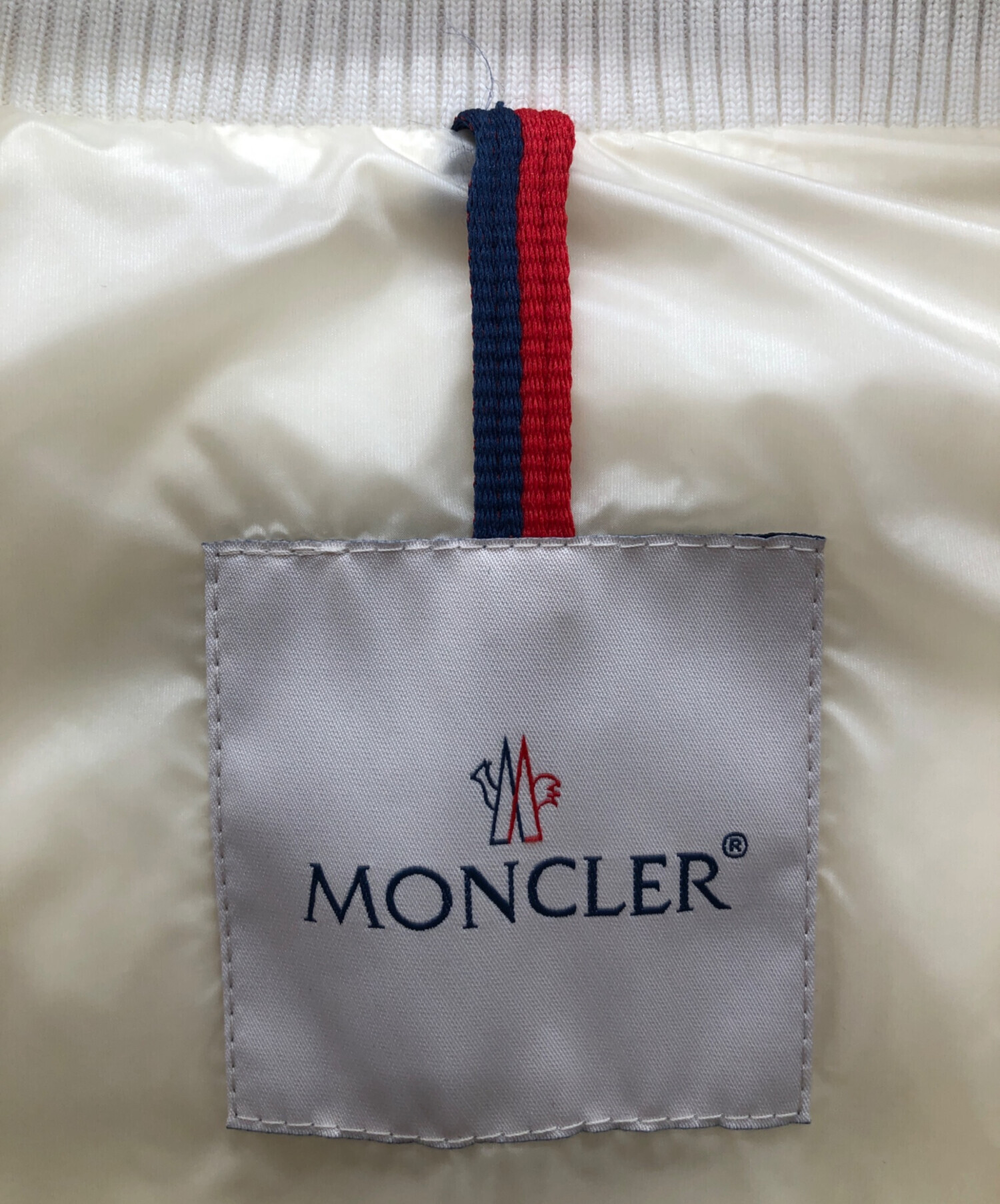 中古・古着通販】MONCLER (モンクレール) ダウンジャケット ホワイト