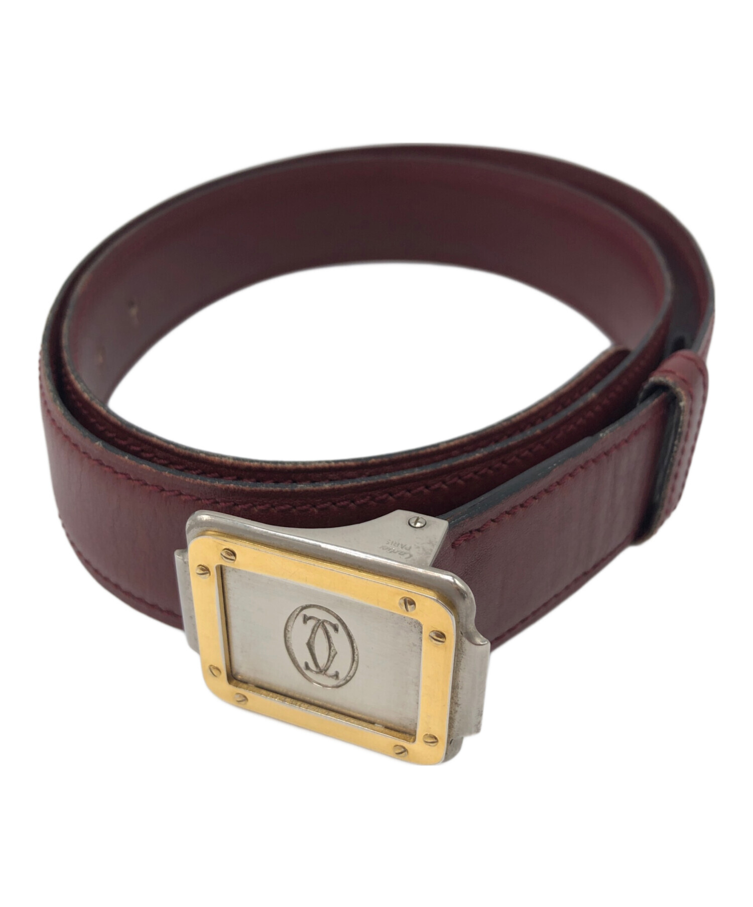 カルティエ　Cartier レザー製　ベルト 中古・古着通販】Cartier (カルティエ) レザーベルト｜ブランド・古着