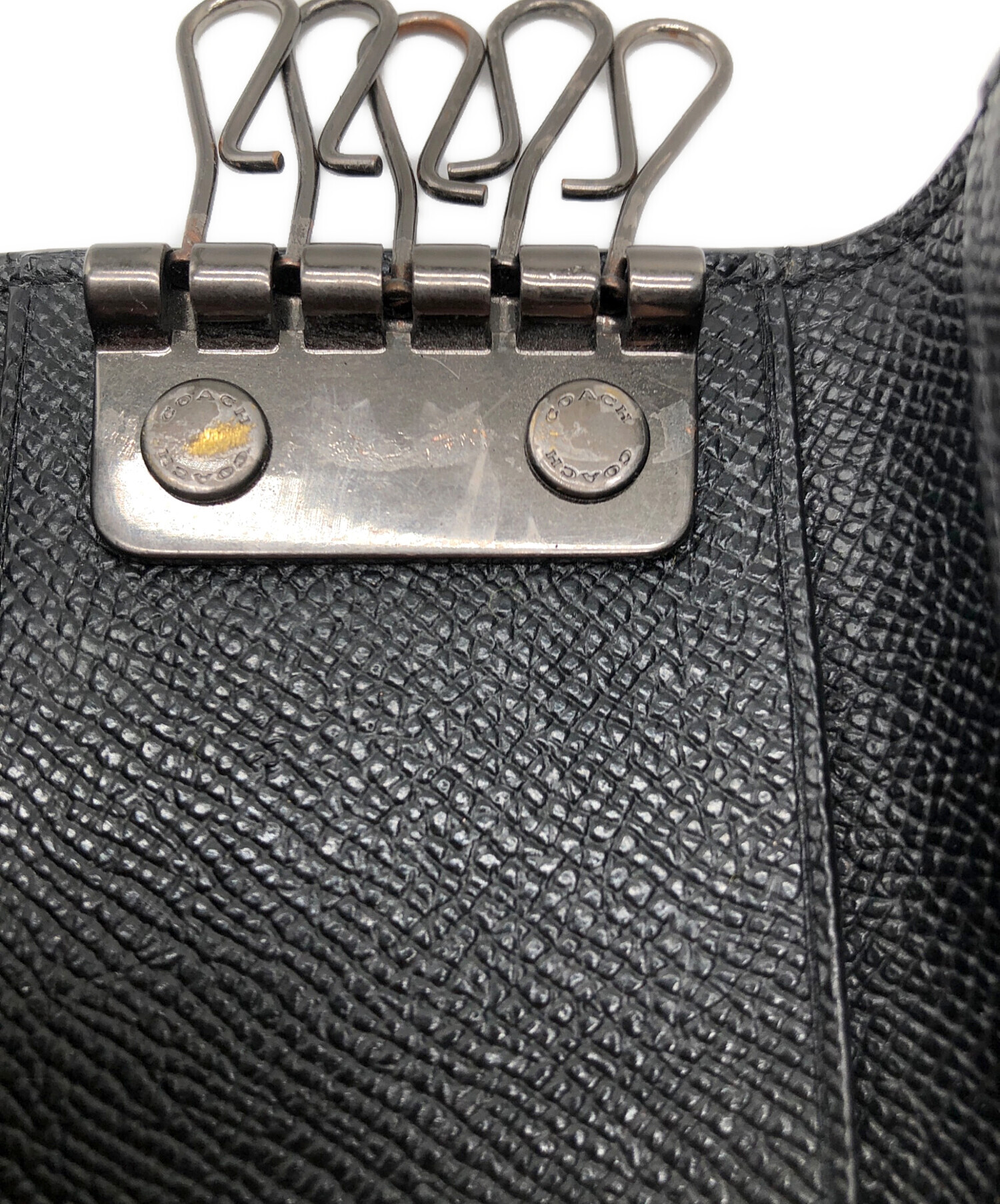 中古・古着通販】COACH (コーチ) キーケース ブラック｜ブランド・古着