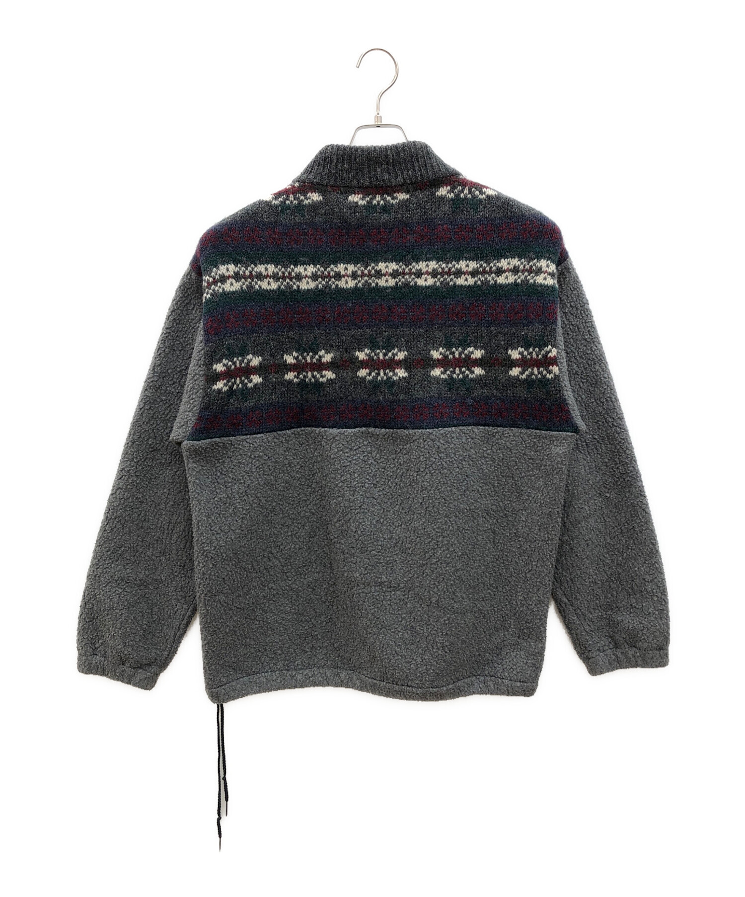 中古・古着通販】L.L.Bean (エルエルビーン) 70sハーフジップニット 