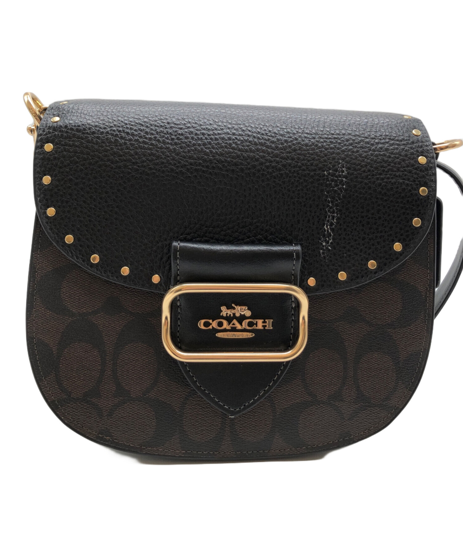 中古・古着通販】COACH (コーチ) モーガン サドル バッグ・カラー 