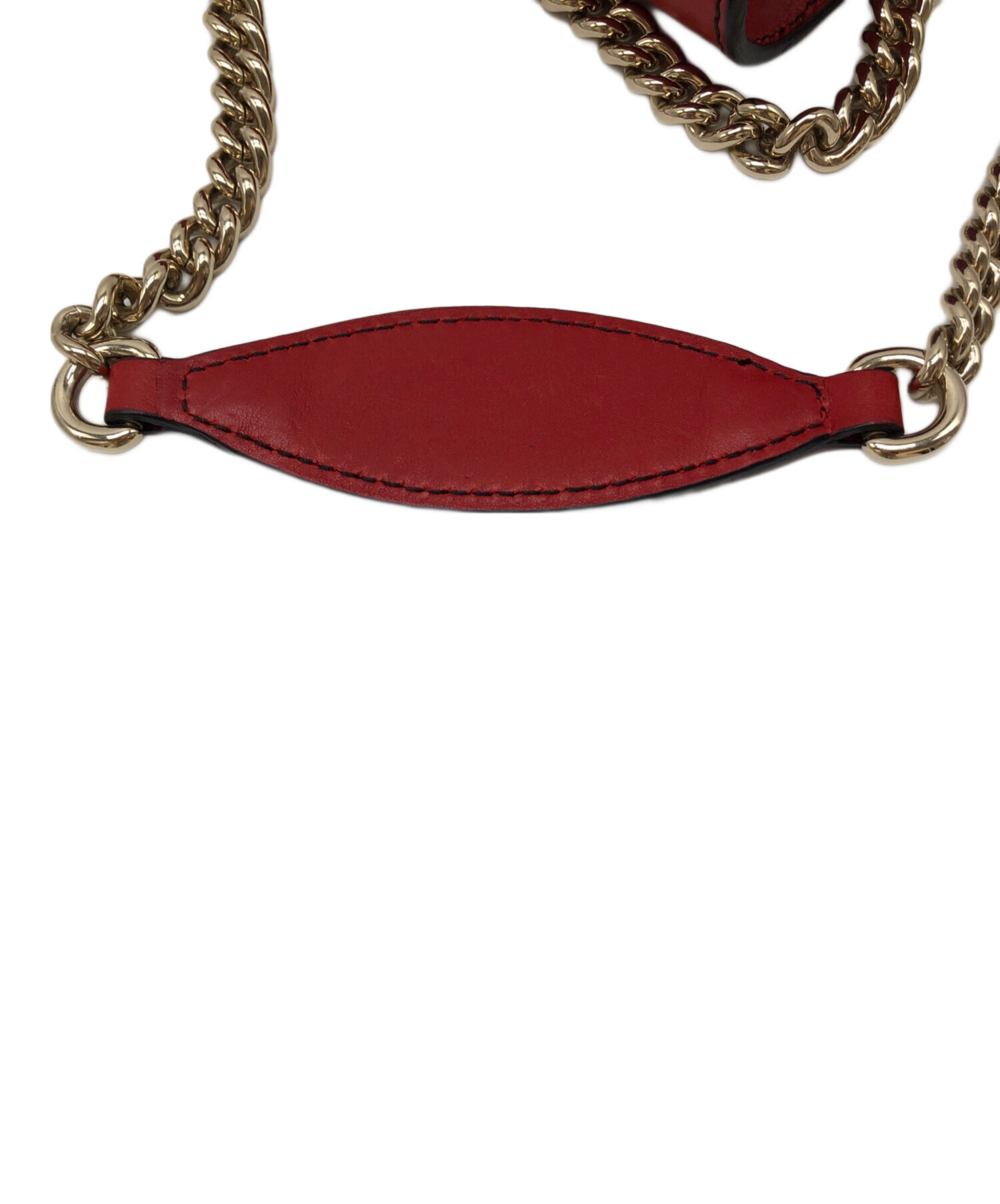 中古・古着通販】GUCCI (グッチ) ホースビット レッド｜ブランド