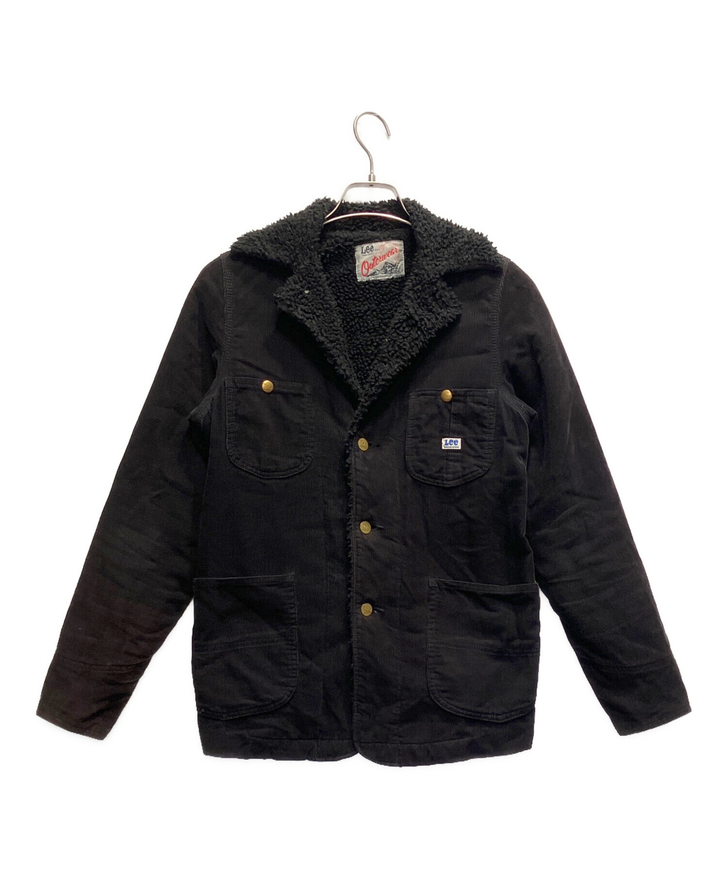 Lee 70s USA製 コーデュロイジャケット ブラックコーズ 中古・古着通販】LEE (リー) 70sランチジャケット Outerwear USA製