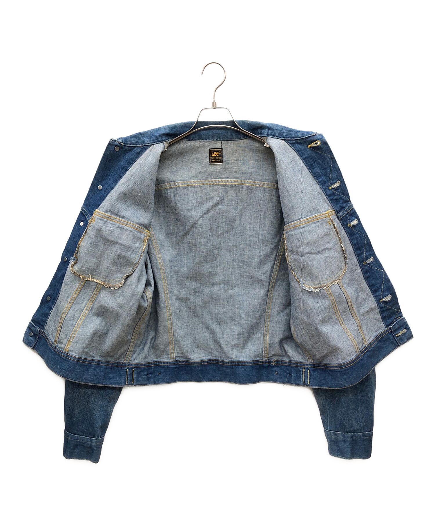 中古・古着通販】LEE (リー) 80sデニムジャケット Lee+R+M.R./USA製