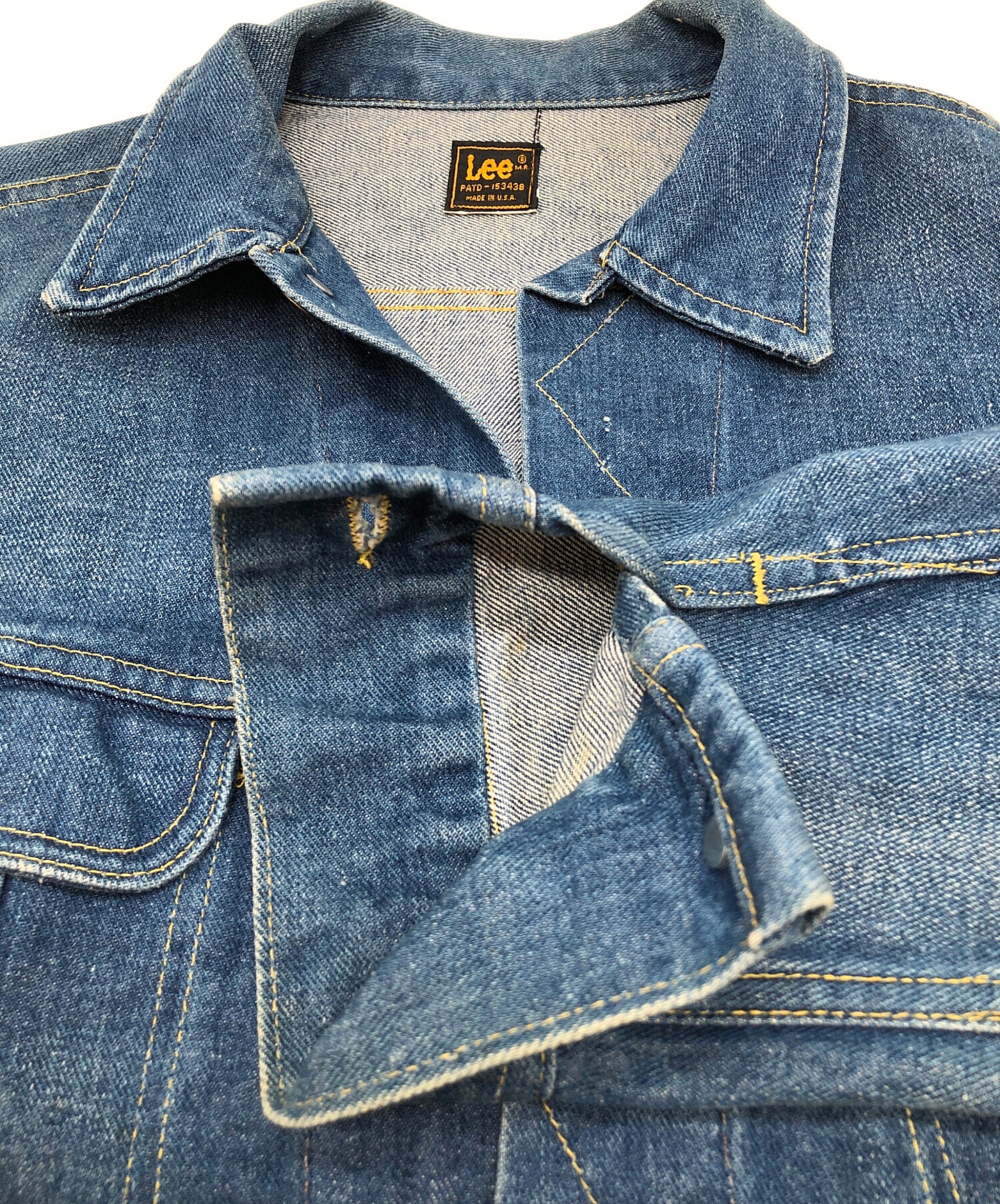 中古・古着通販】LEE (リー) 80sデニムジャケット Lee+R+M.R./USA製
