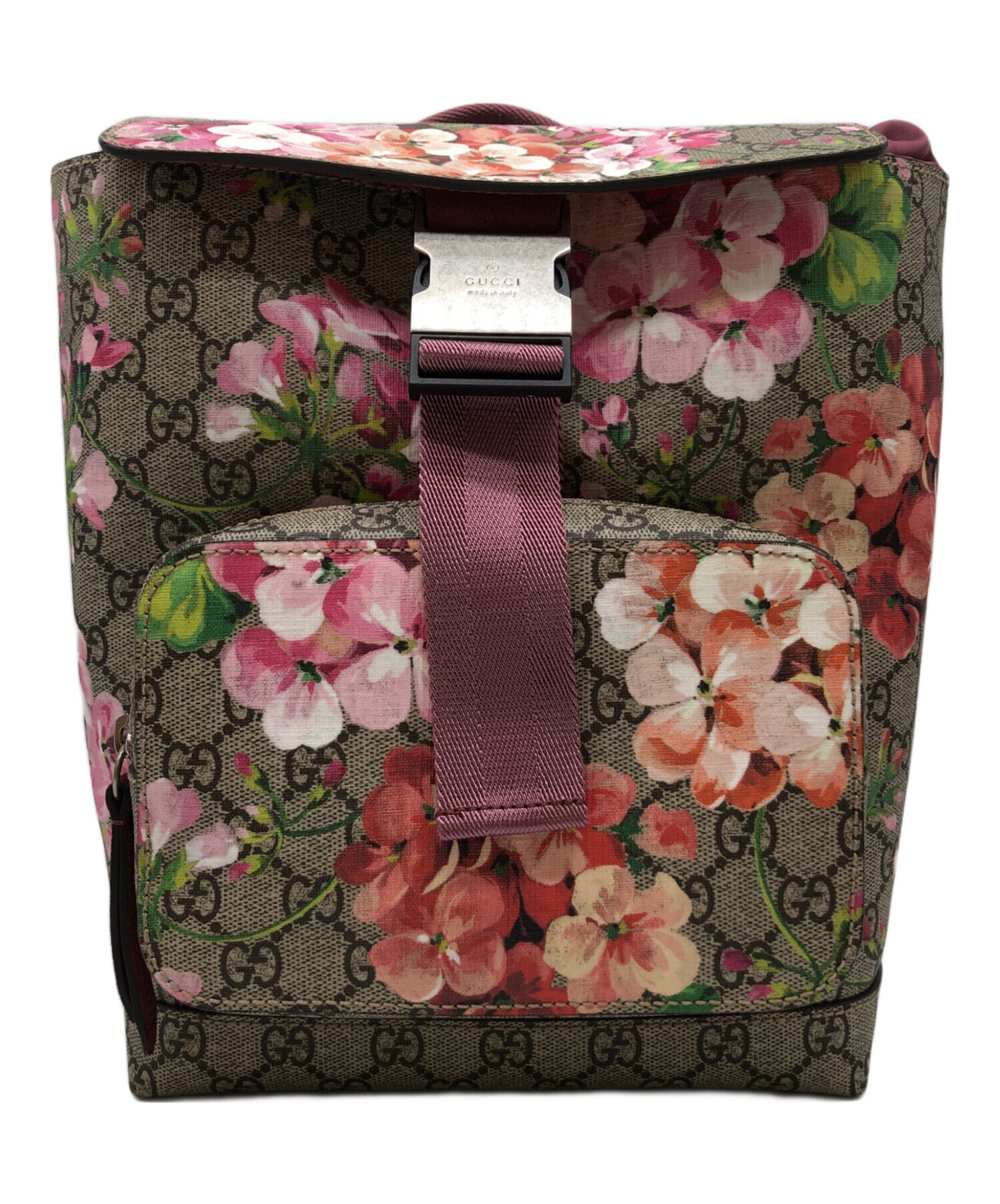 中古・古着通販】GUCCI (グッチ) GGブルームス ベージュ×ピンク 