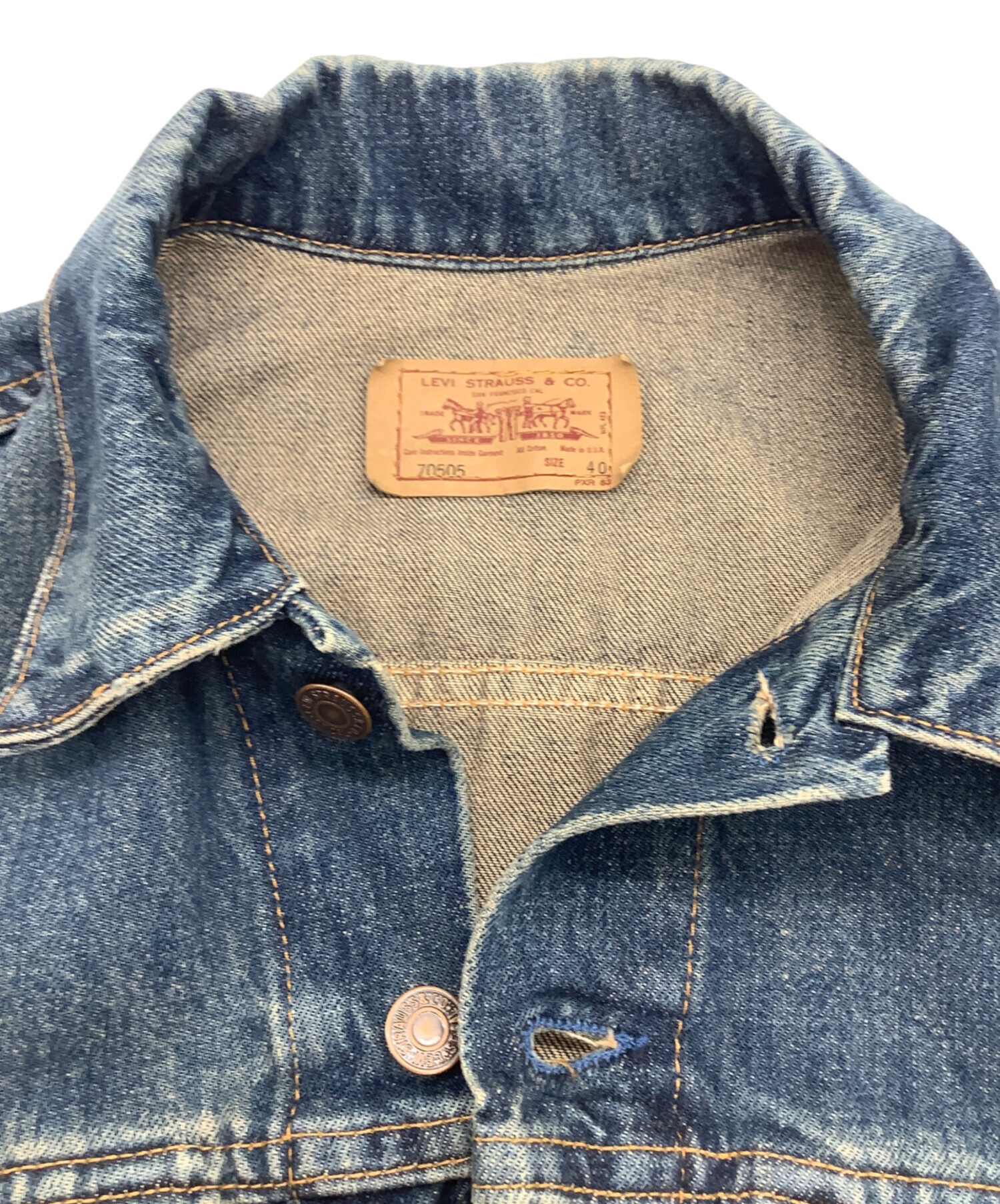 中古・古着通販】LEVI'S (リーバイス) 90s 4thデニムジャケット