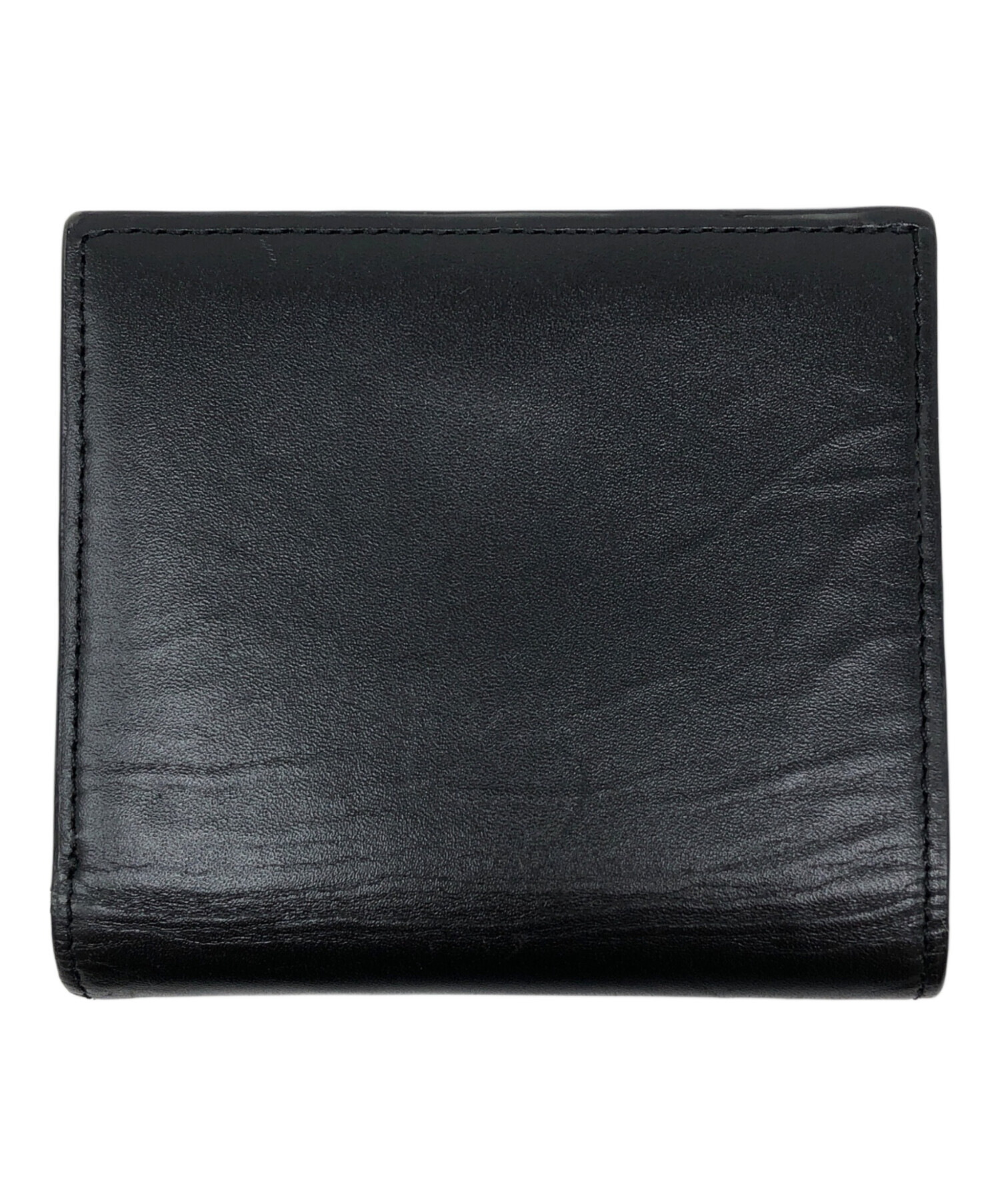 Paul Smith ツイストツインバックル　2連　販売終了モデル　黒　ブラック 中古・古着通販】PAUL SMITH (ポールスミス) 2つ折り財布 ブラック