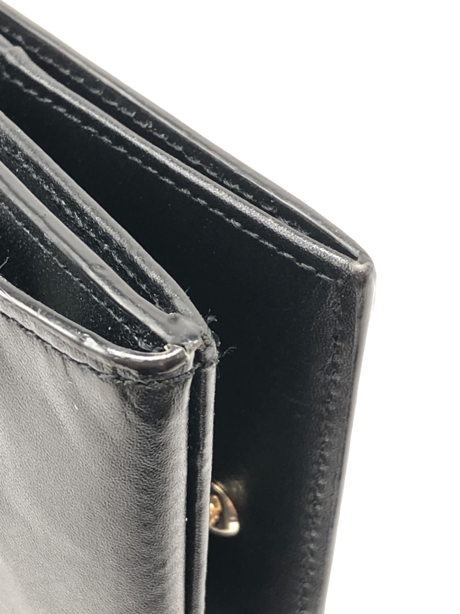 中古・古着通販】PAUL SMITH (ポールスミス) 2つ折り財布 ブラック