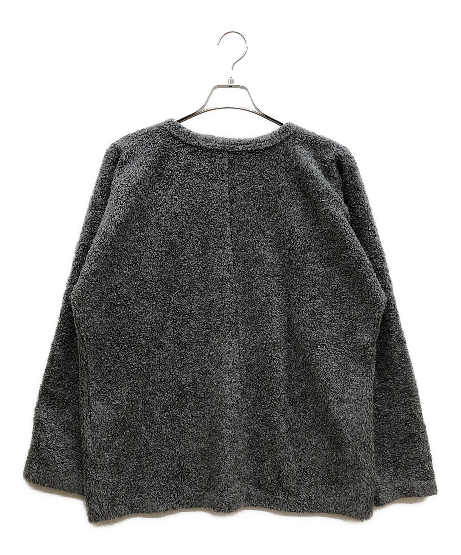 中古・古着通販】Needles (ニードルズ) ハーフジップスウェット グレー