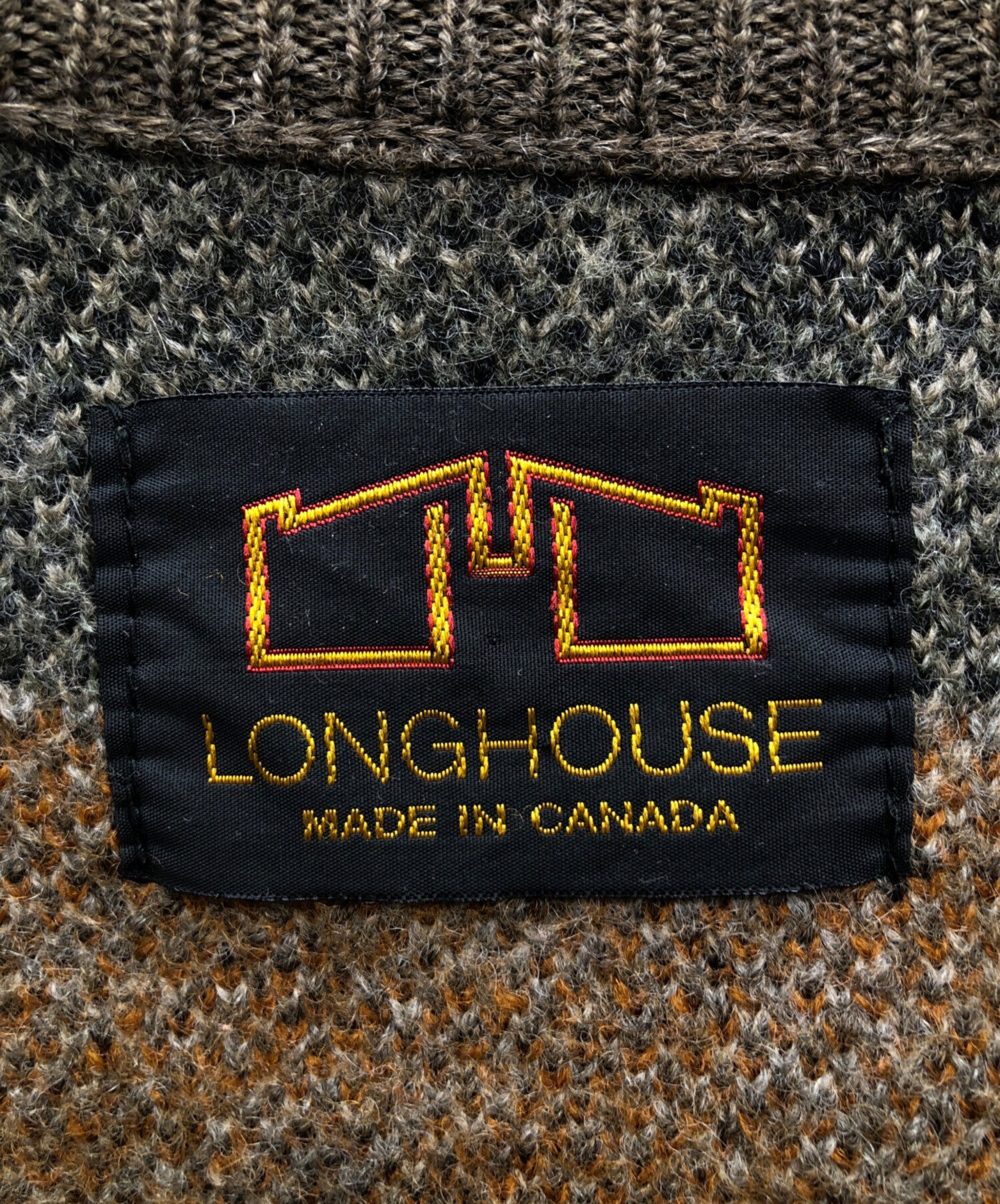 中古・古着通販】LONG HOUSE (ロングハウス) カウチンニット 