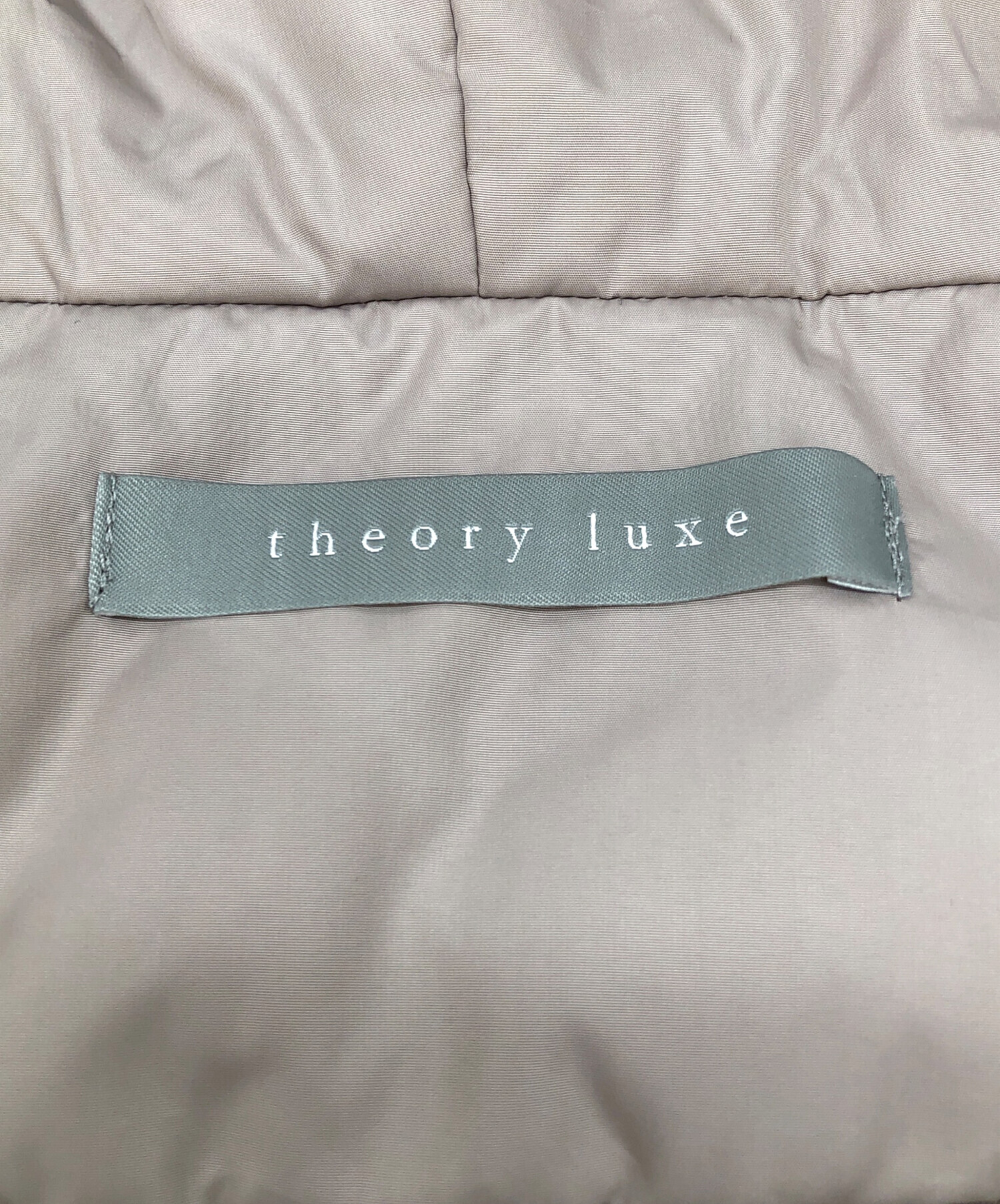 定価86,900円！新品タグ付き Theory リュクス 38 ダウンコート Theory luxe - セオリーリュクス ☆ ダウン ロングコート 38 日本製