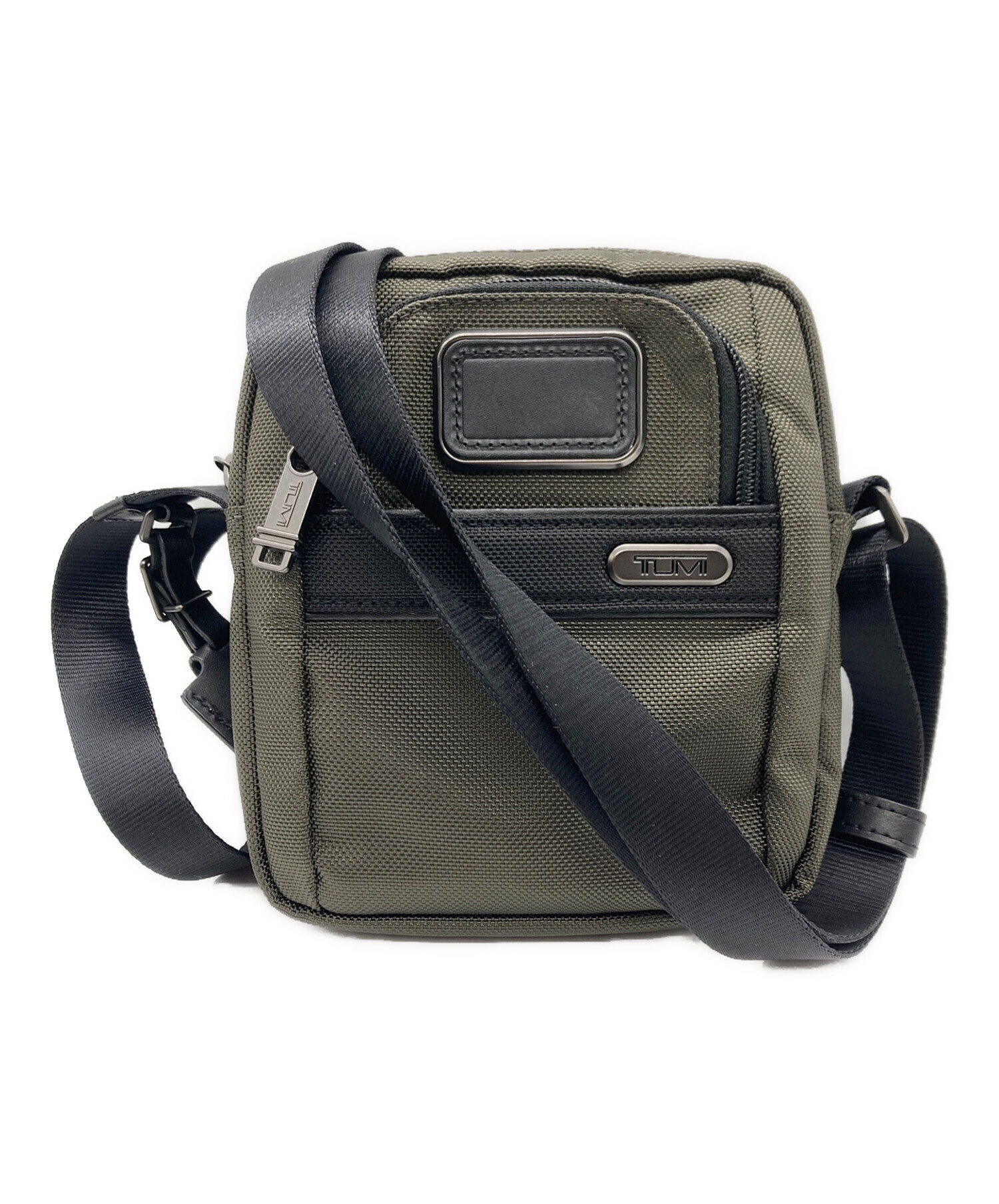 中古・古着通販】TUMI (トゥミ) ショルダーポーチ カーキ×ブラック 