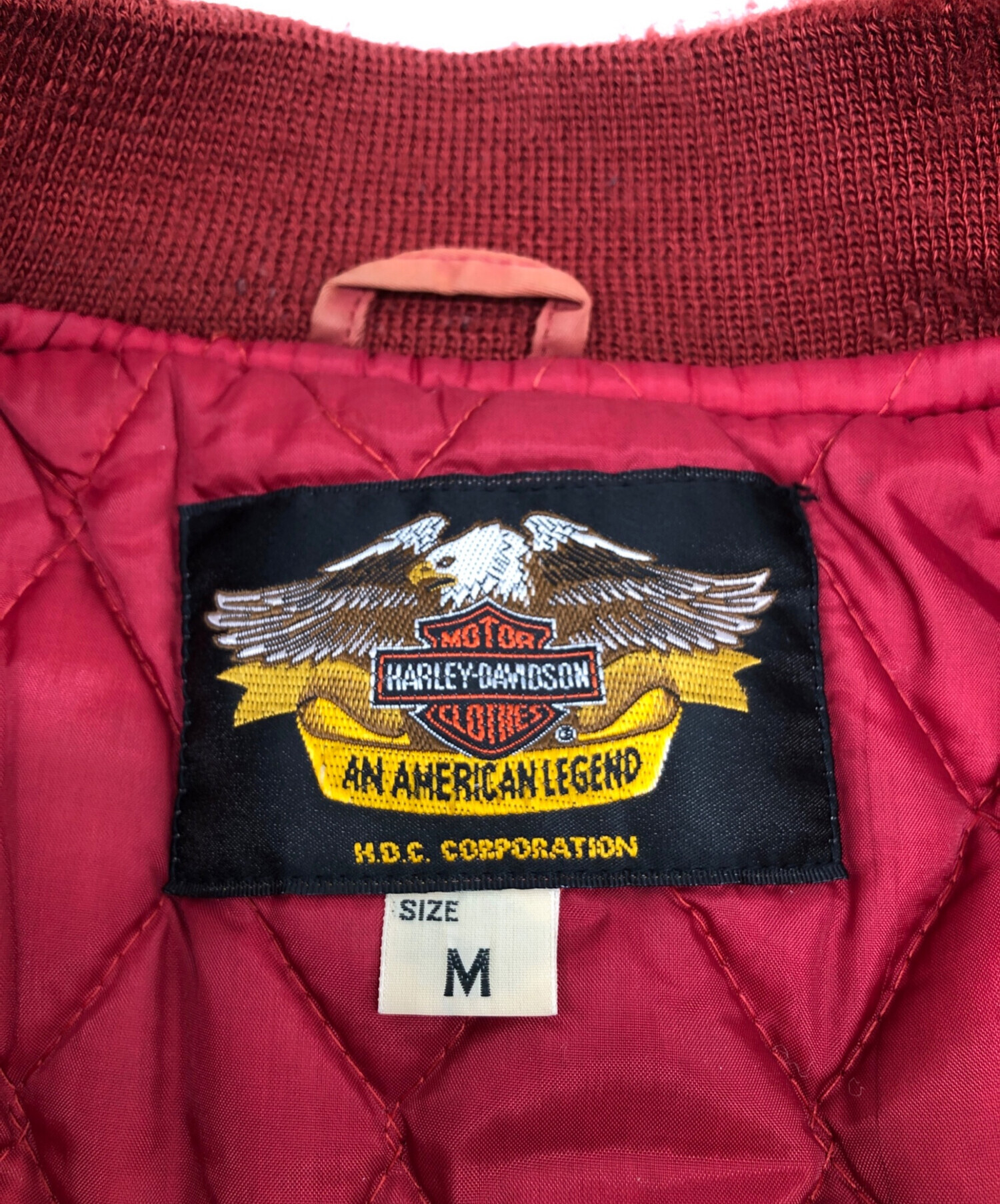 中古・古着通販】HARLEY-DAVIDSON (ハーレーダビッドソン) 90sレザー