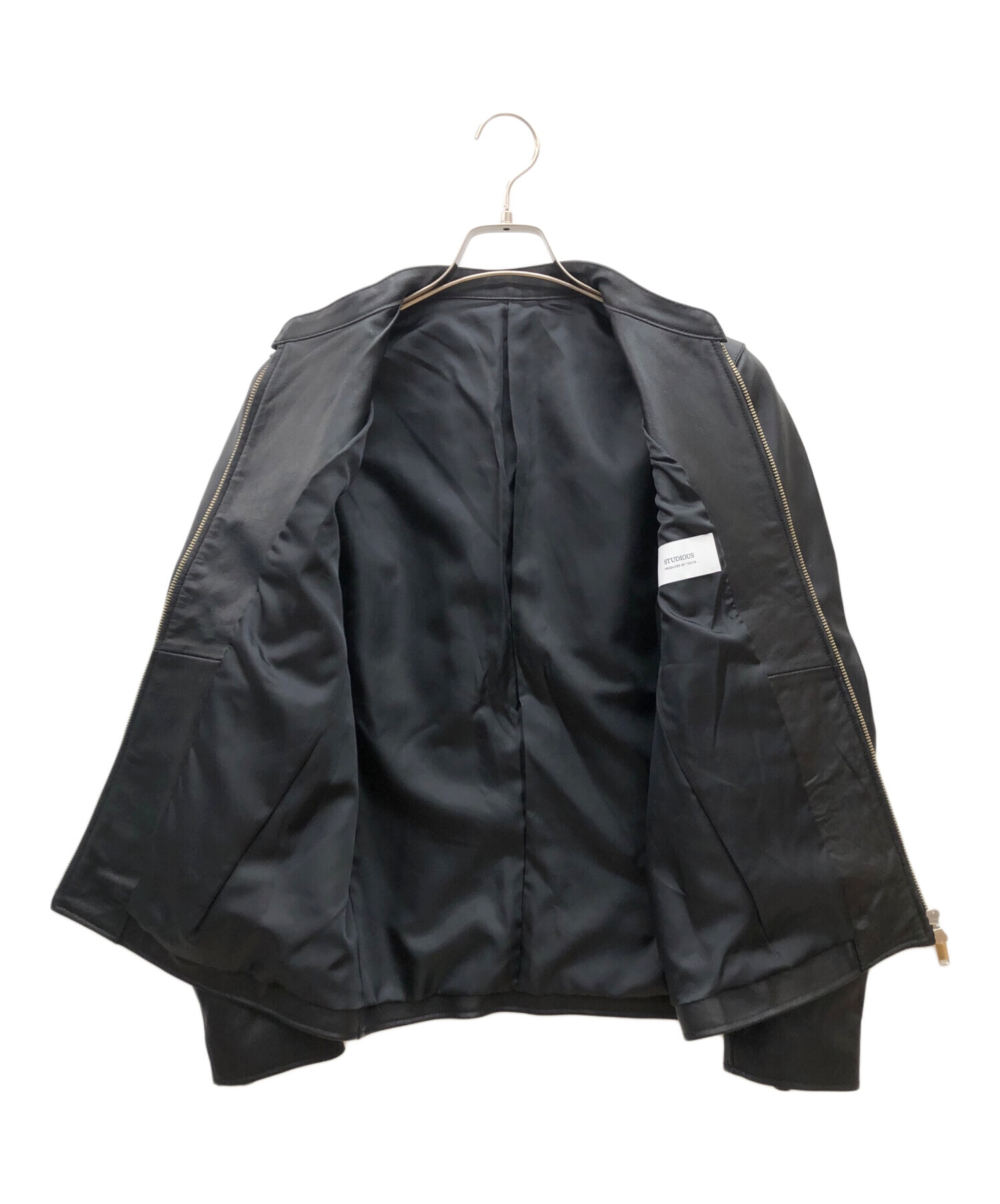 中古・古着通販】STUDIOUS (ステュディオス) シングルライダース 