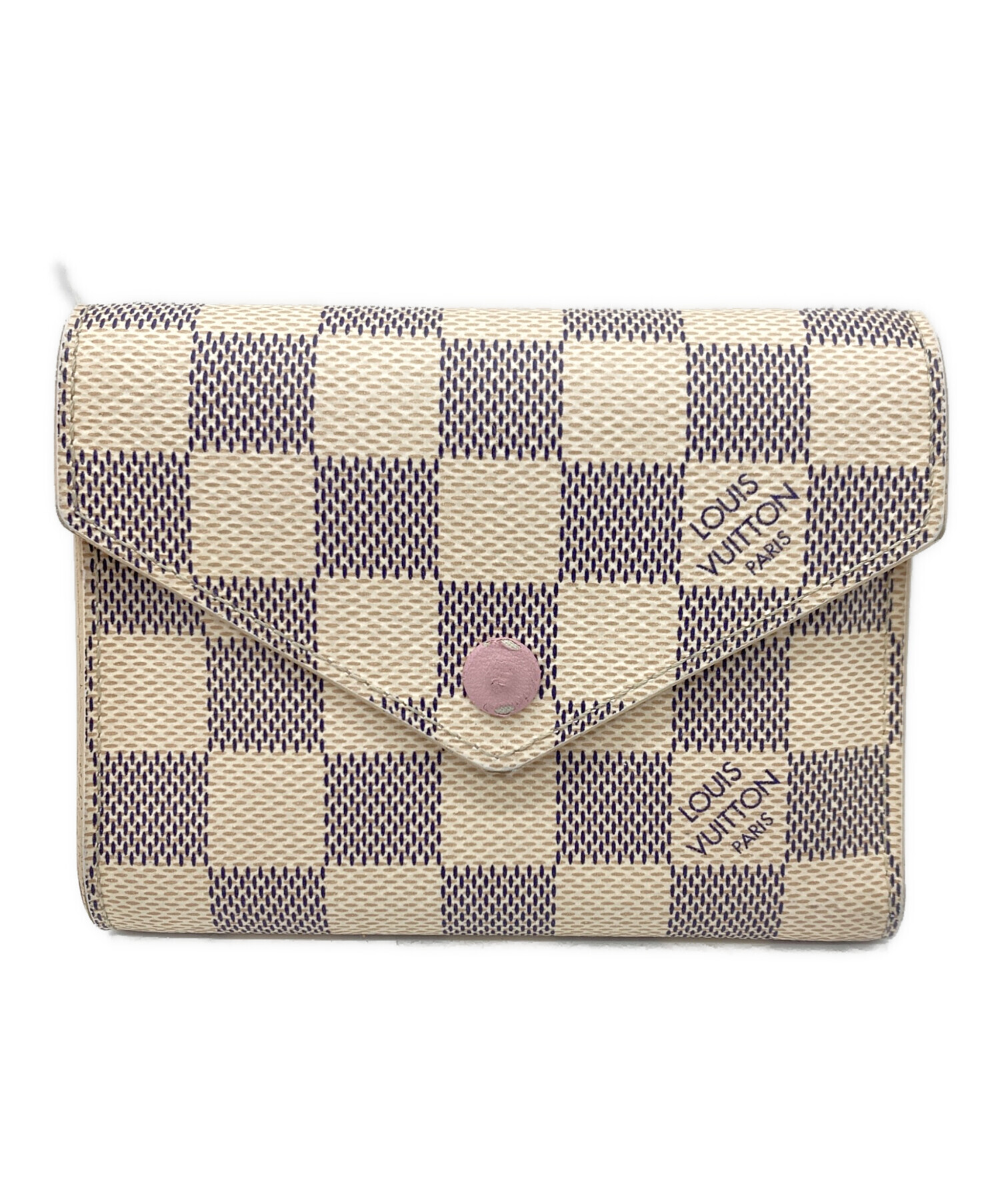 LOUIS VUITTON ダミエ・アズール 三つ折り財布 Louis Vuitton ダミエ